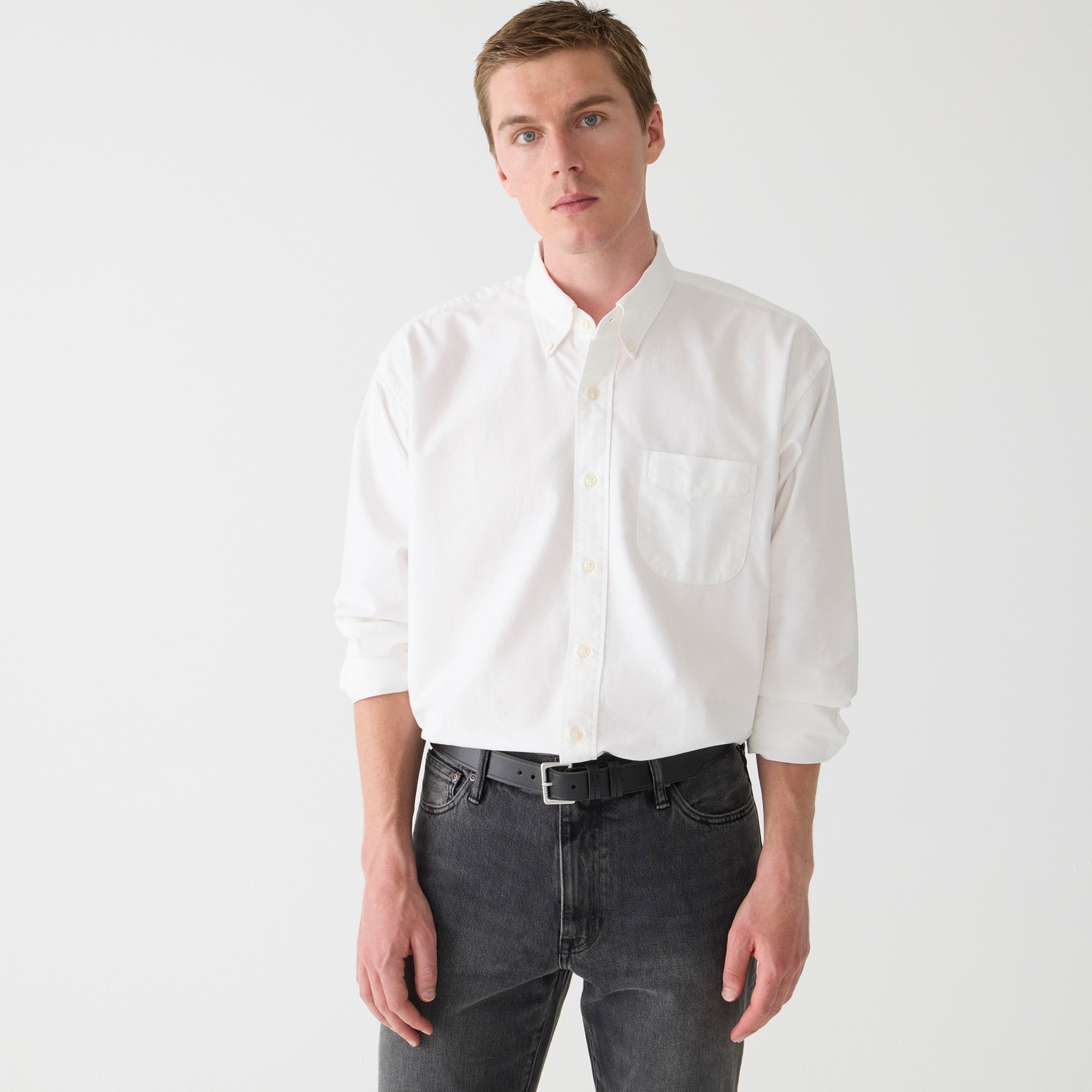 J.Crew: Giant-fit Oxford Shirt For Men