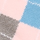 Argyle socks PINK BLUSH