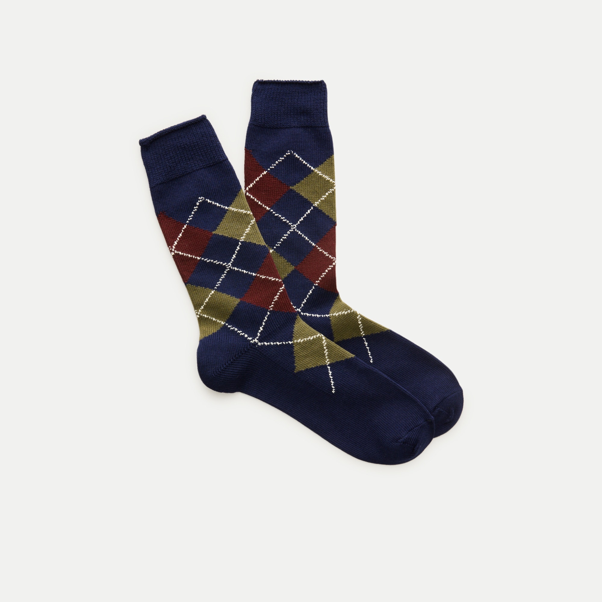 Argyle socks