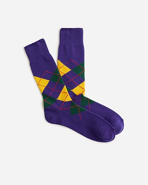  Argyle socks