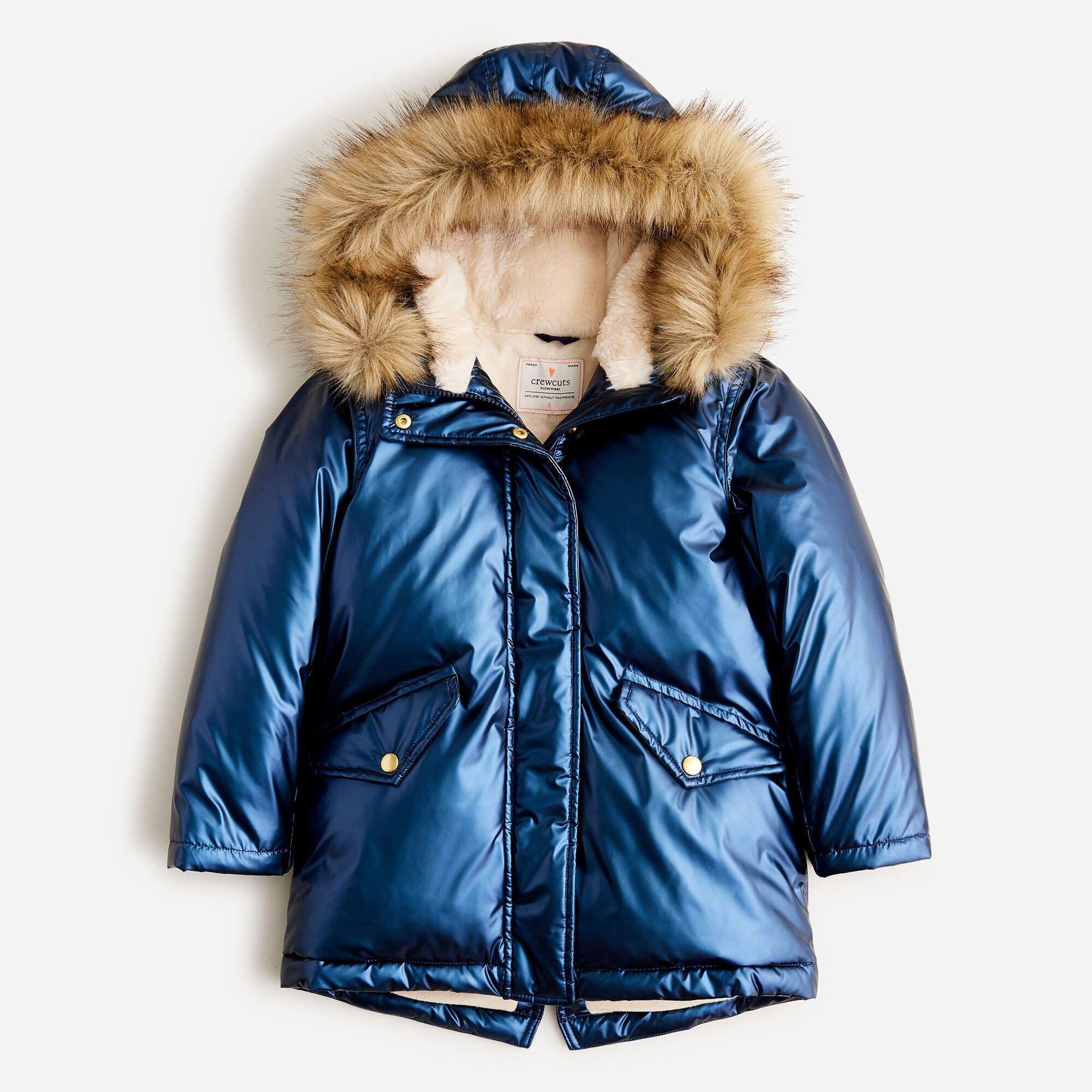 J crew coat with fur hood 2025
