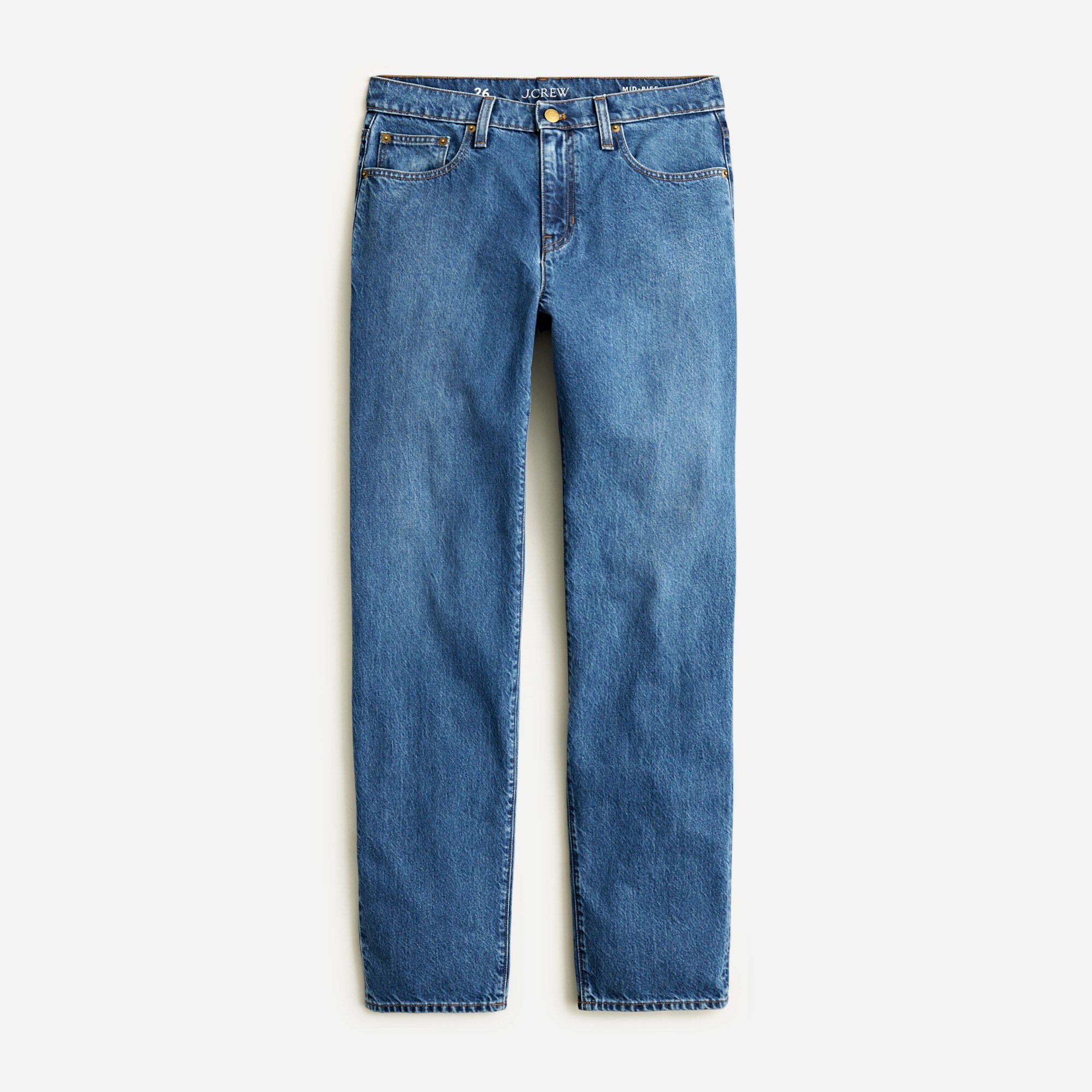 Slouchy-straight jean in Turney wash
