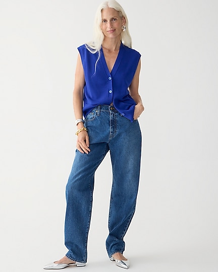 j.crew: slouchy-straight jean in turney wash for women