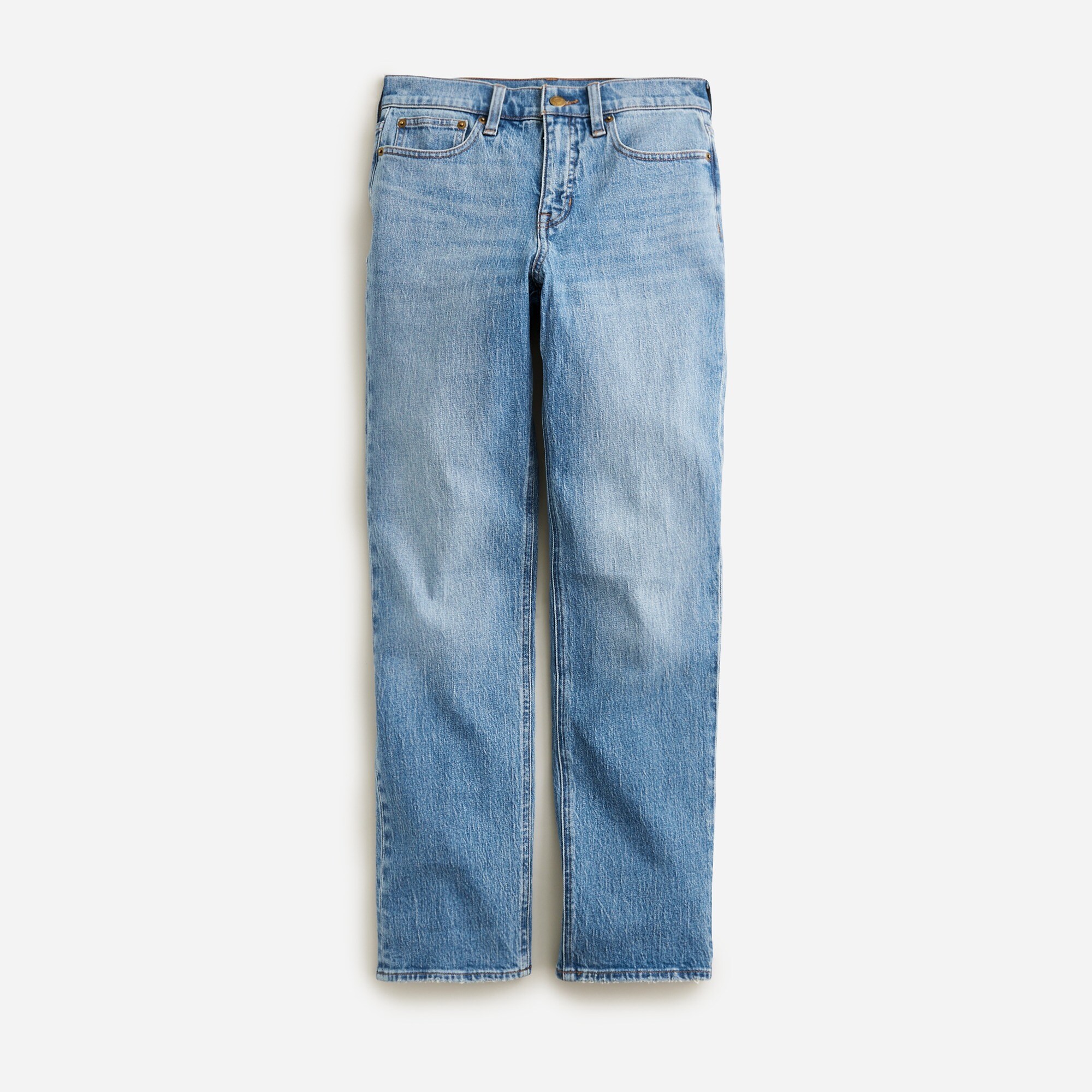  Petite mid-rise '90s classic straight-fit jean in Pheasant wash