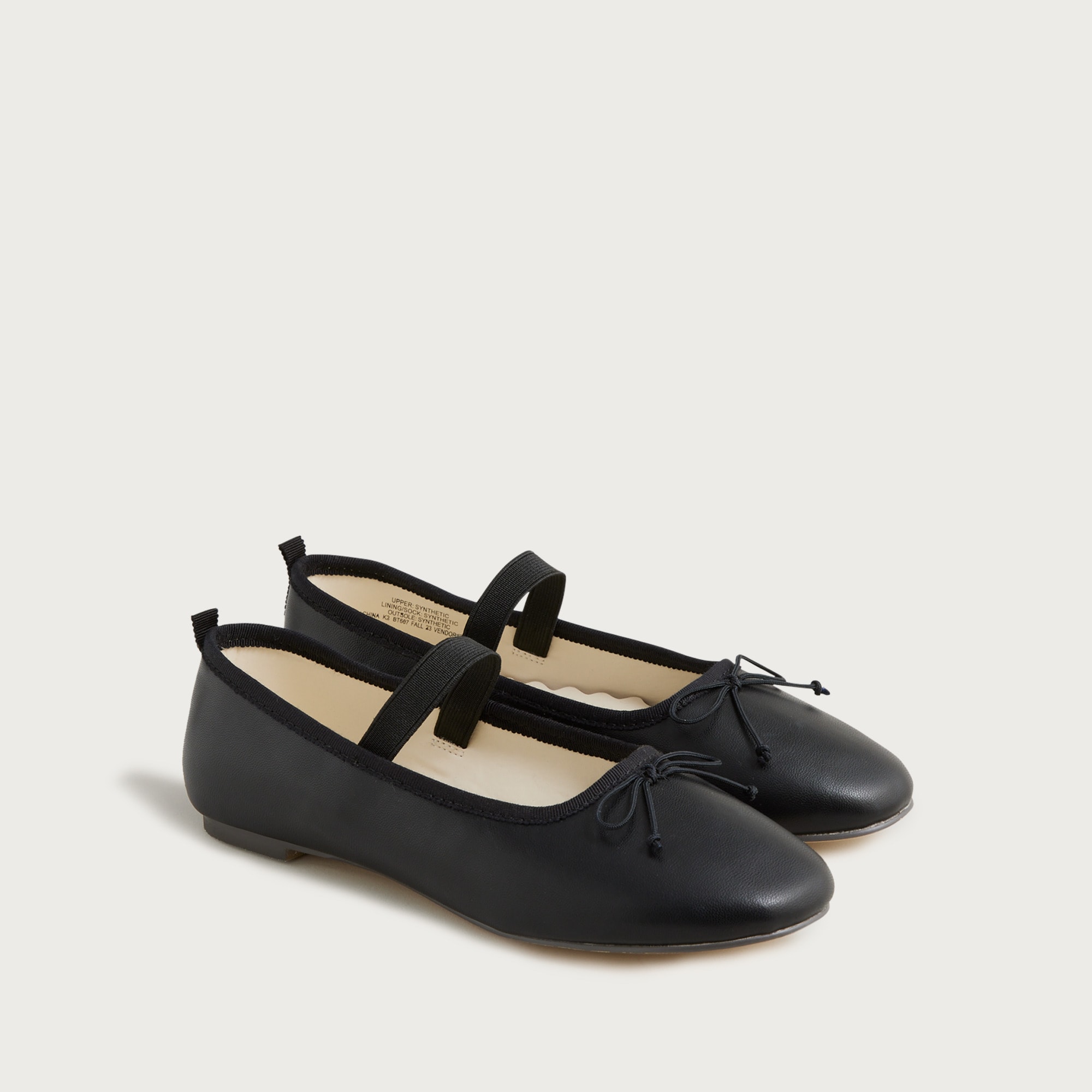 girls' strappy ballet flats for girls