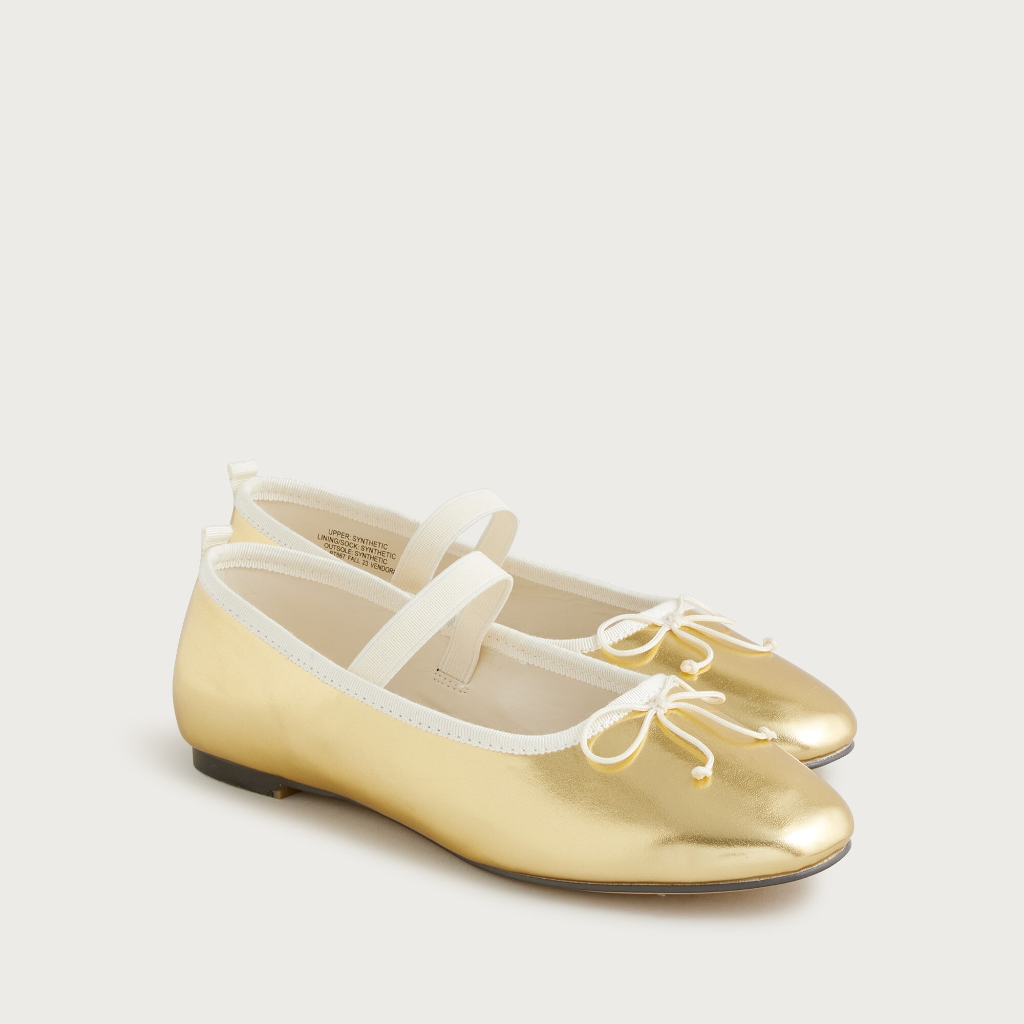  Girls' strappy ballet flats