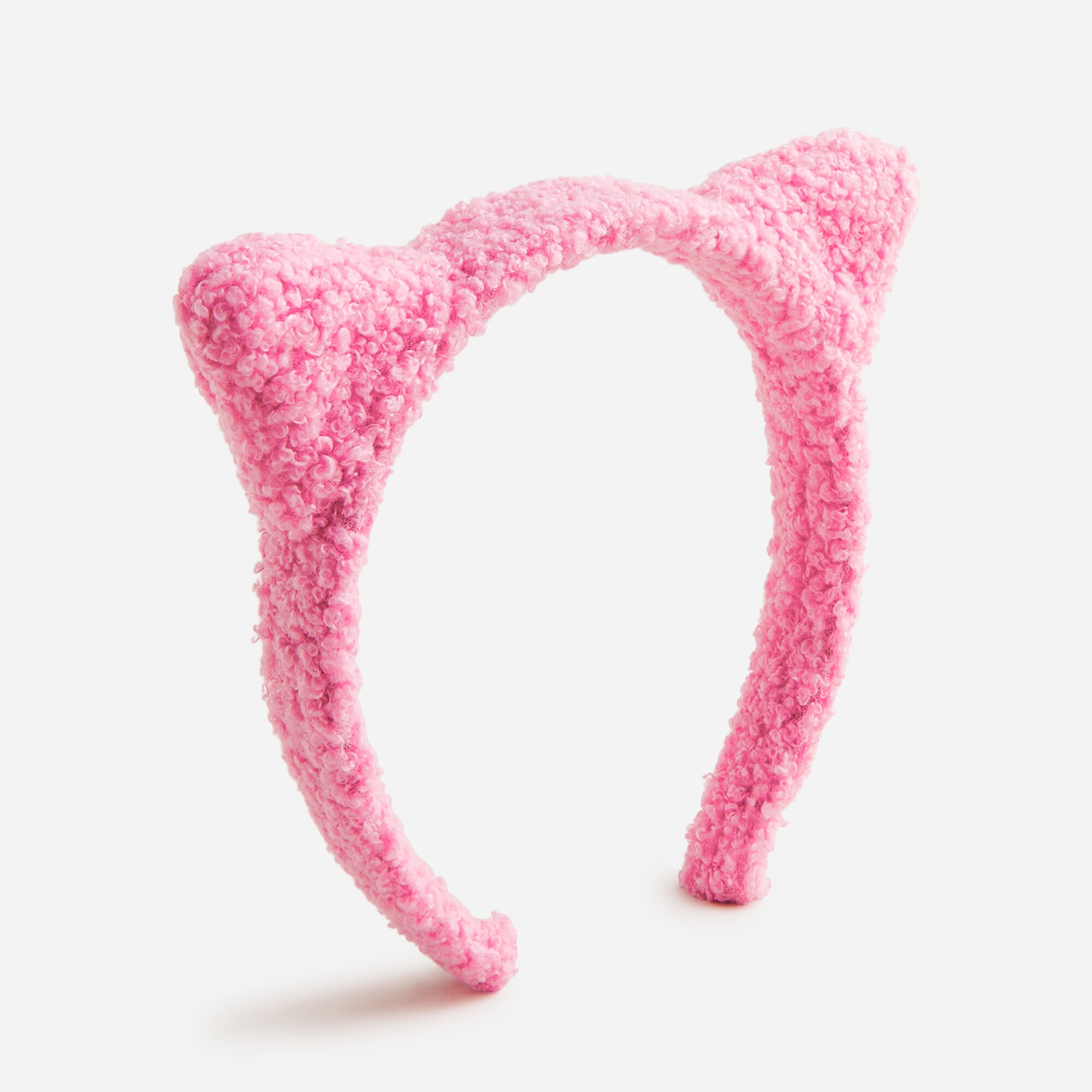 J.Crew Girls' Fuzzy Catear Headband For Girls