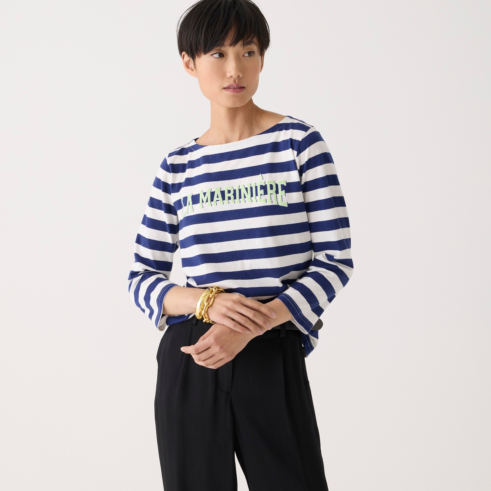  Classic-fit la marini&egrave;re graphic T-shirt