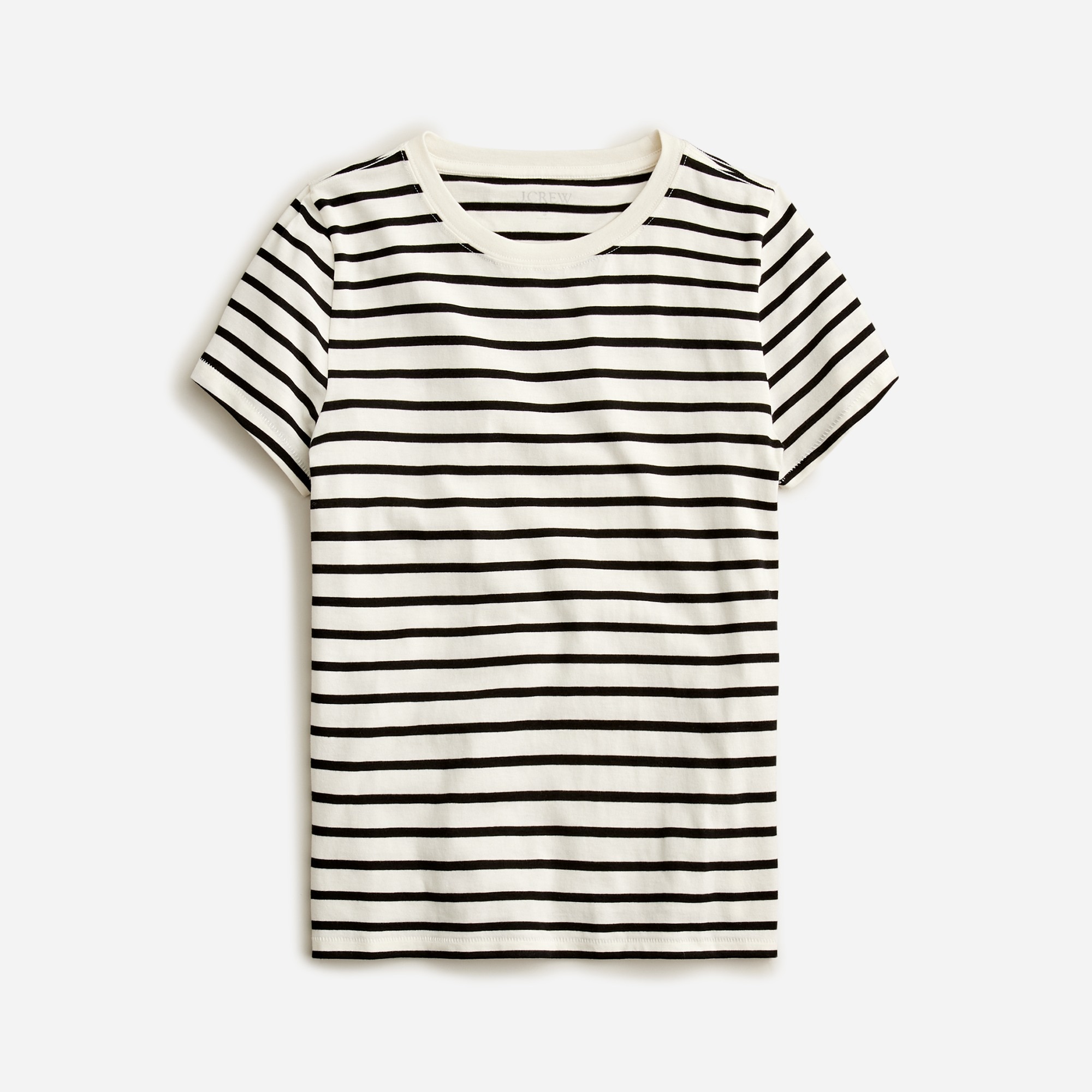 Premium Jersey Slim-fit T-shirt In Stripe For Women | J.Crew