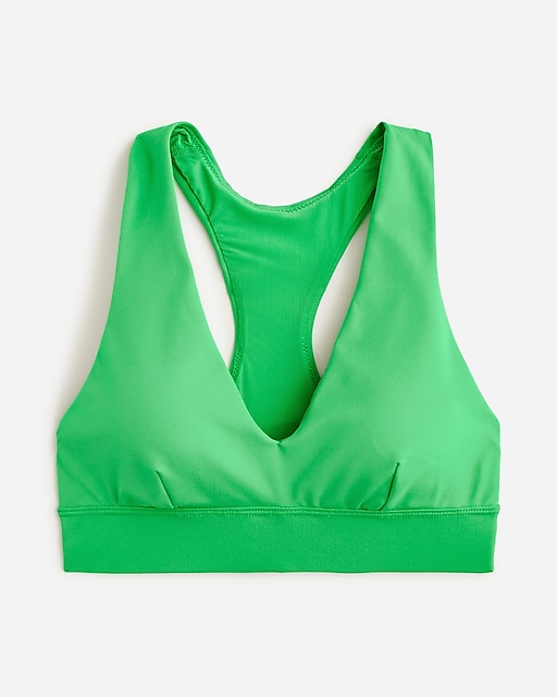 womens CloudStretch deep V-neck sports bra