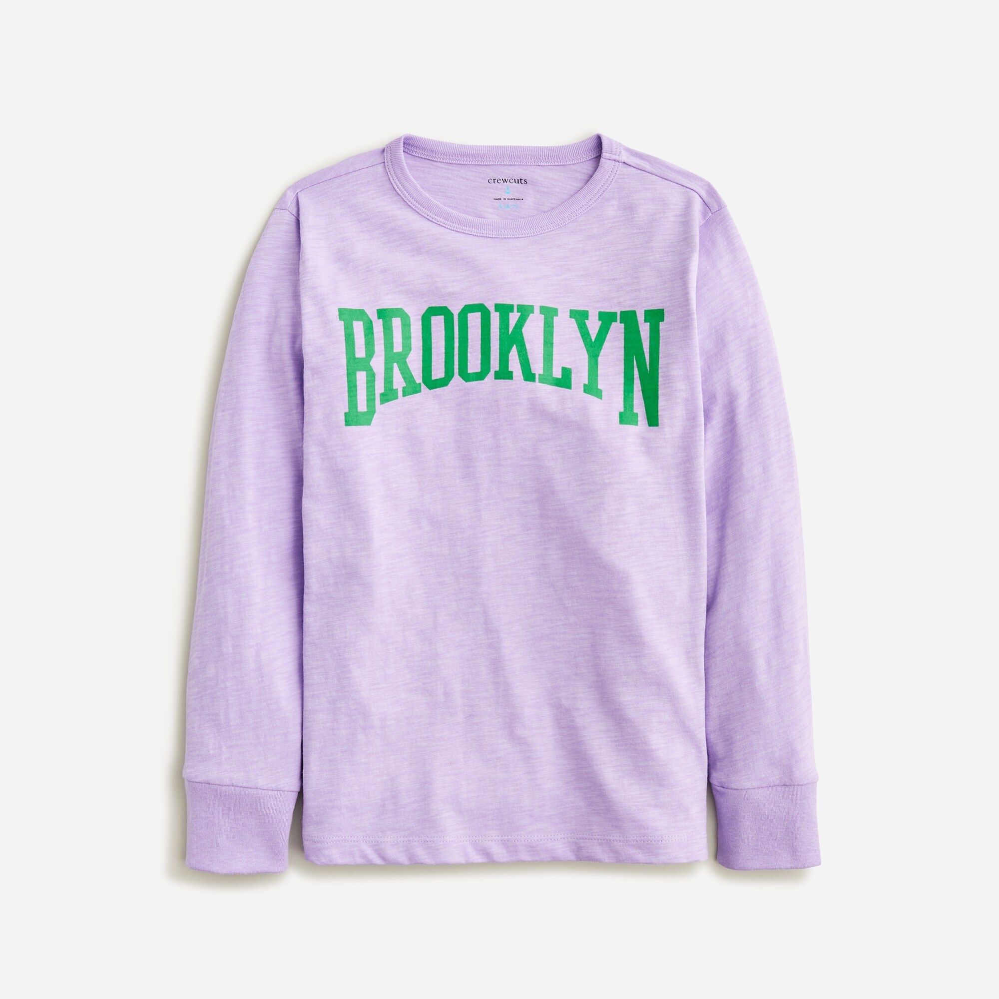  Kids' long-sleeve Brooklyn graphic T-shirt