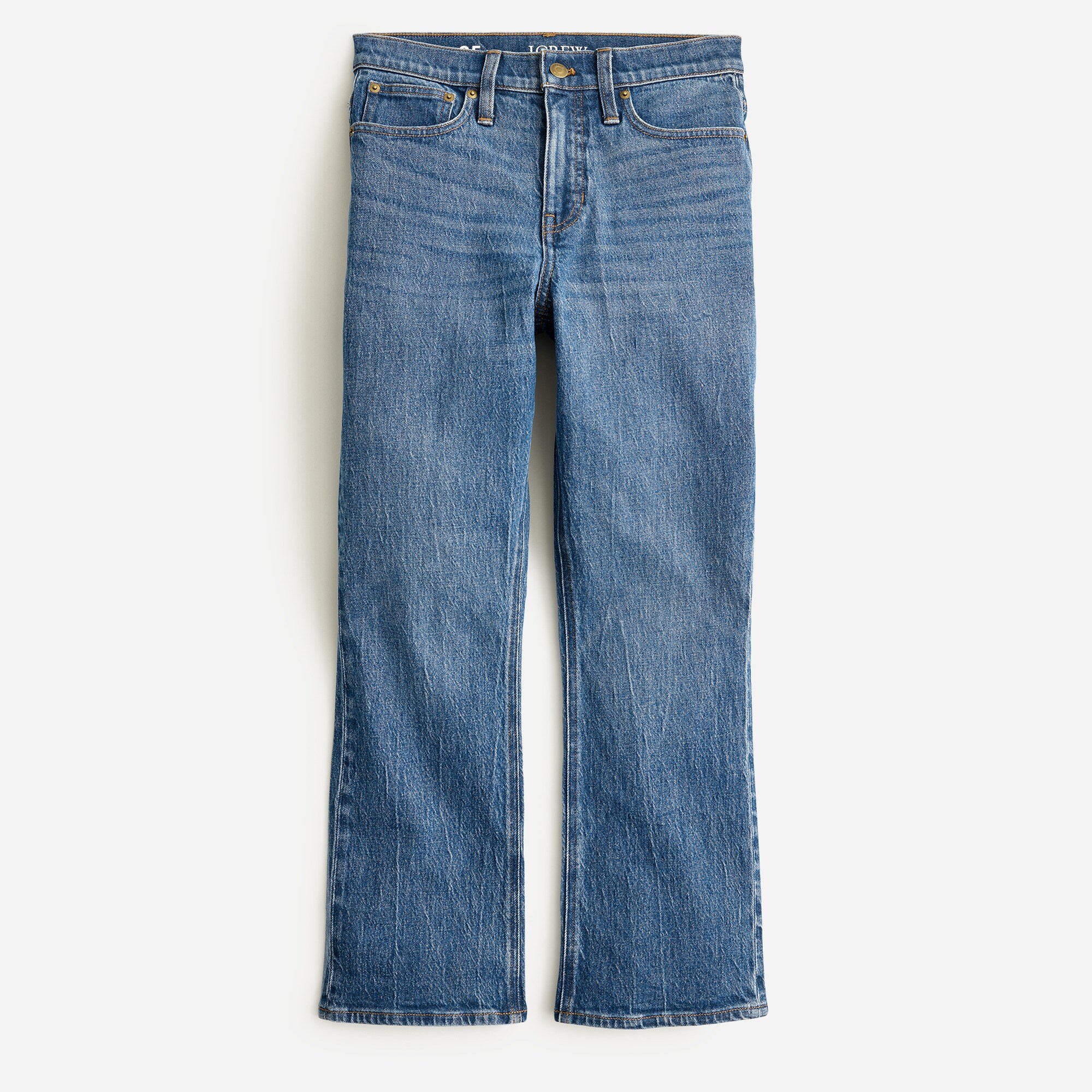  10&quot; demi-boot crop jean in Marion wash