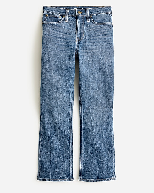  Tall 10&quot; demi-boot crop jean in Marion wash