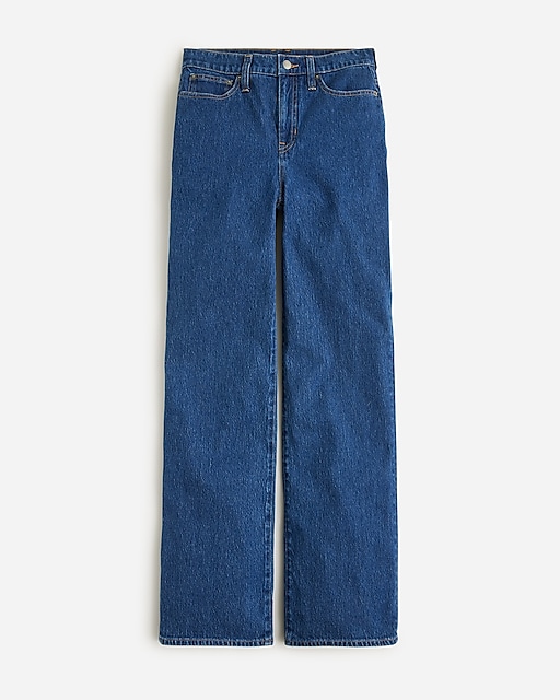  Petite full-length slim wide-leg jean in Brick lane wash