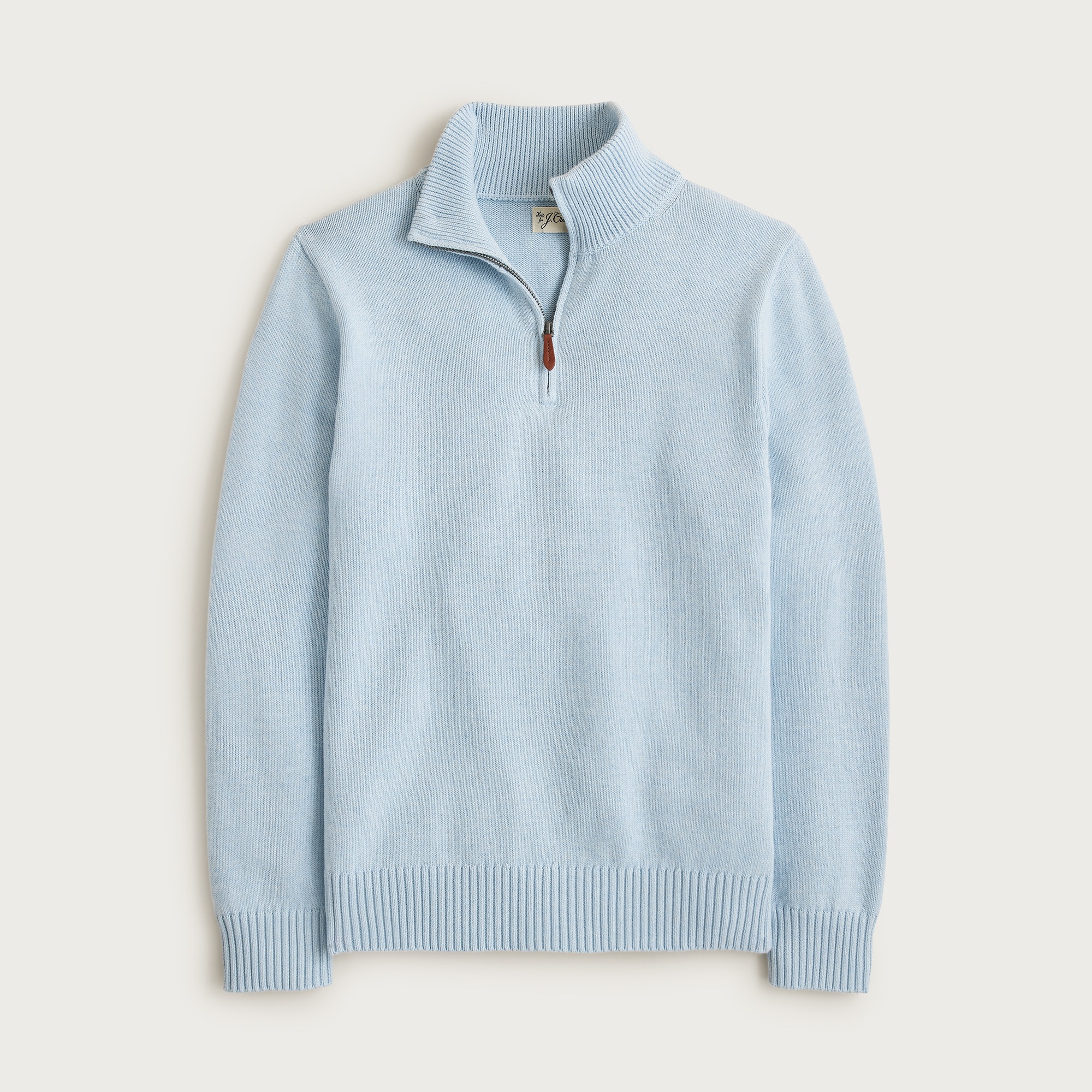 Heritage Cotton Quarter-zip Sweater For Men | J.Crew