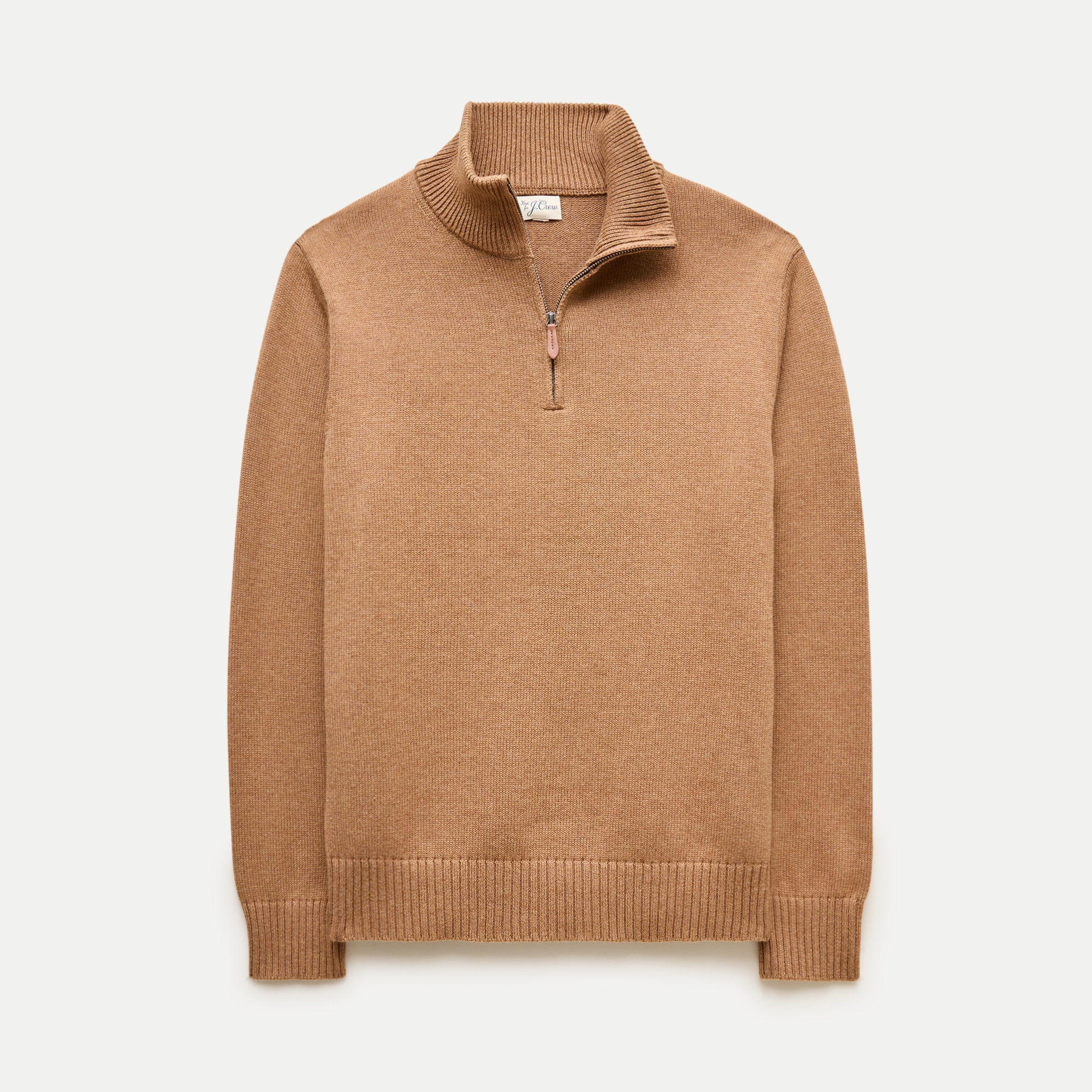 Heritage Cotton Quarter-zip Sweater In Stripe For Men | J.Crew