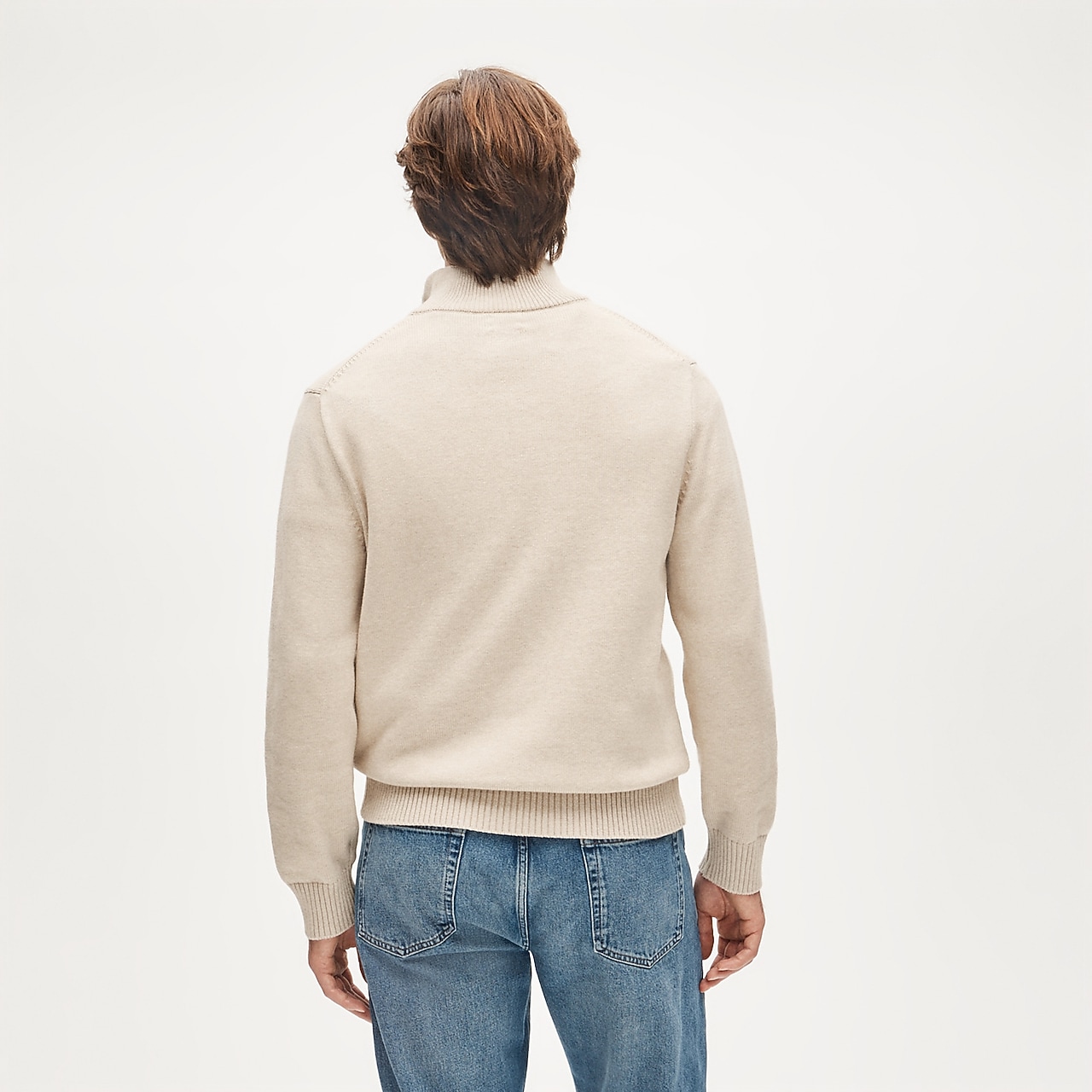 Lambswool Sweater For Men | J.Crew