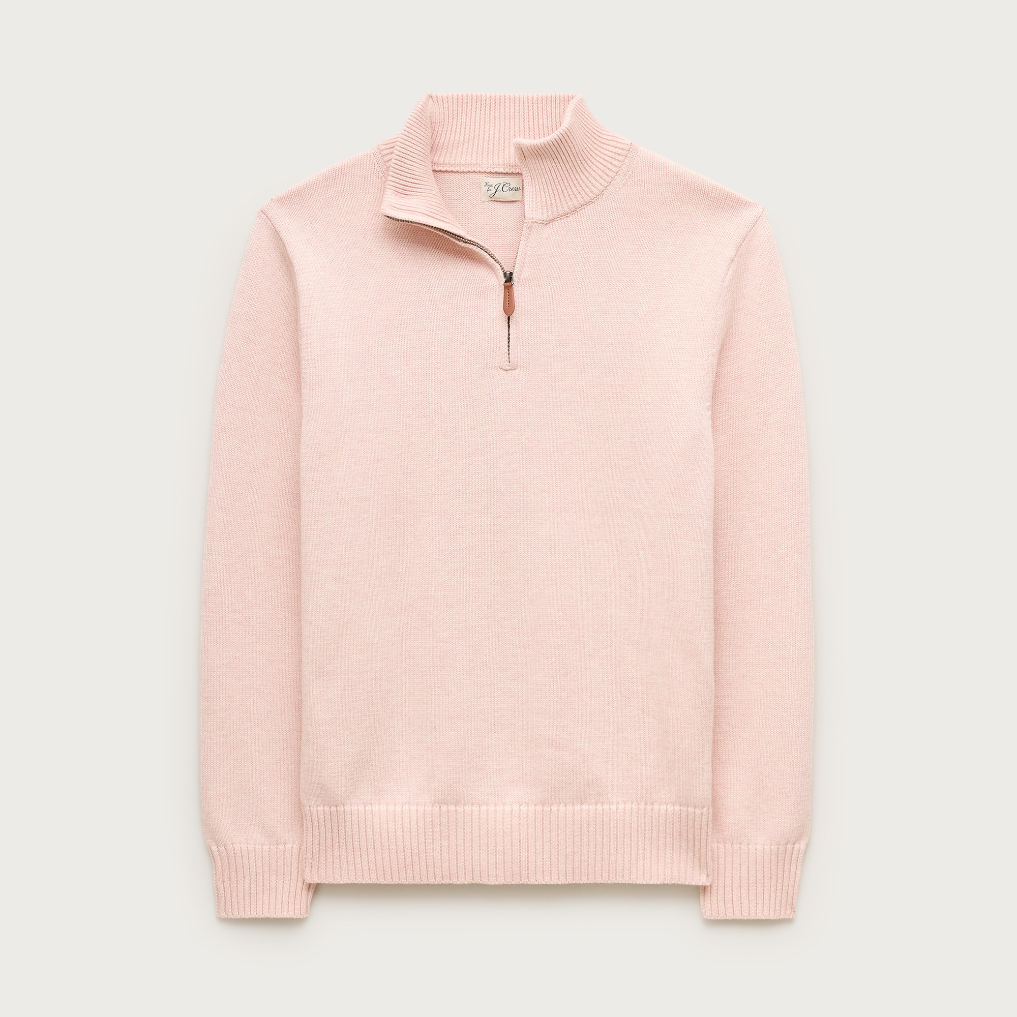 Heritage Cotton Quarter-zip Sweater For Men | J.Crew