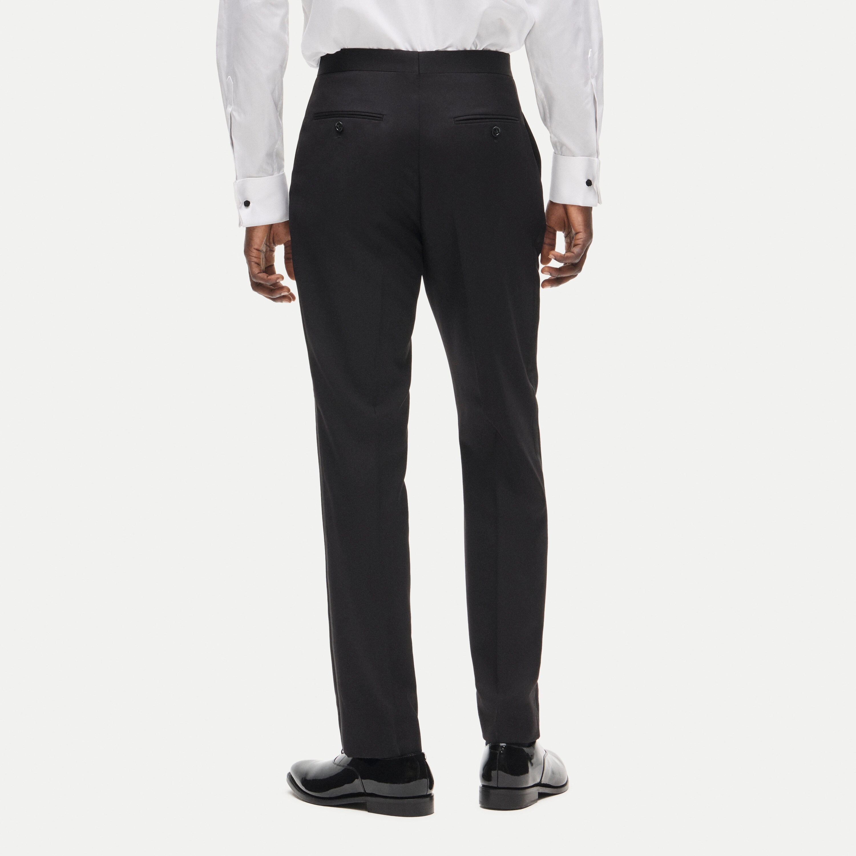 Crosby Classic-fit tuxedo pant in Italian wool