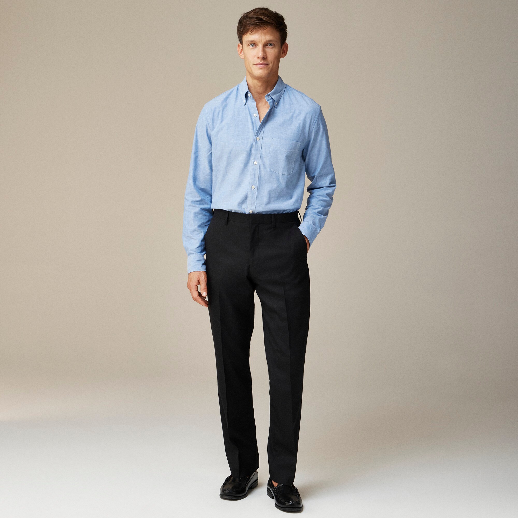  Crosby Classic-fit suit pant in Italian wool