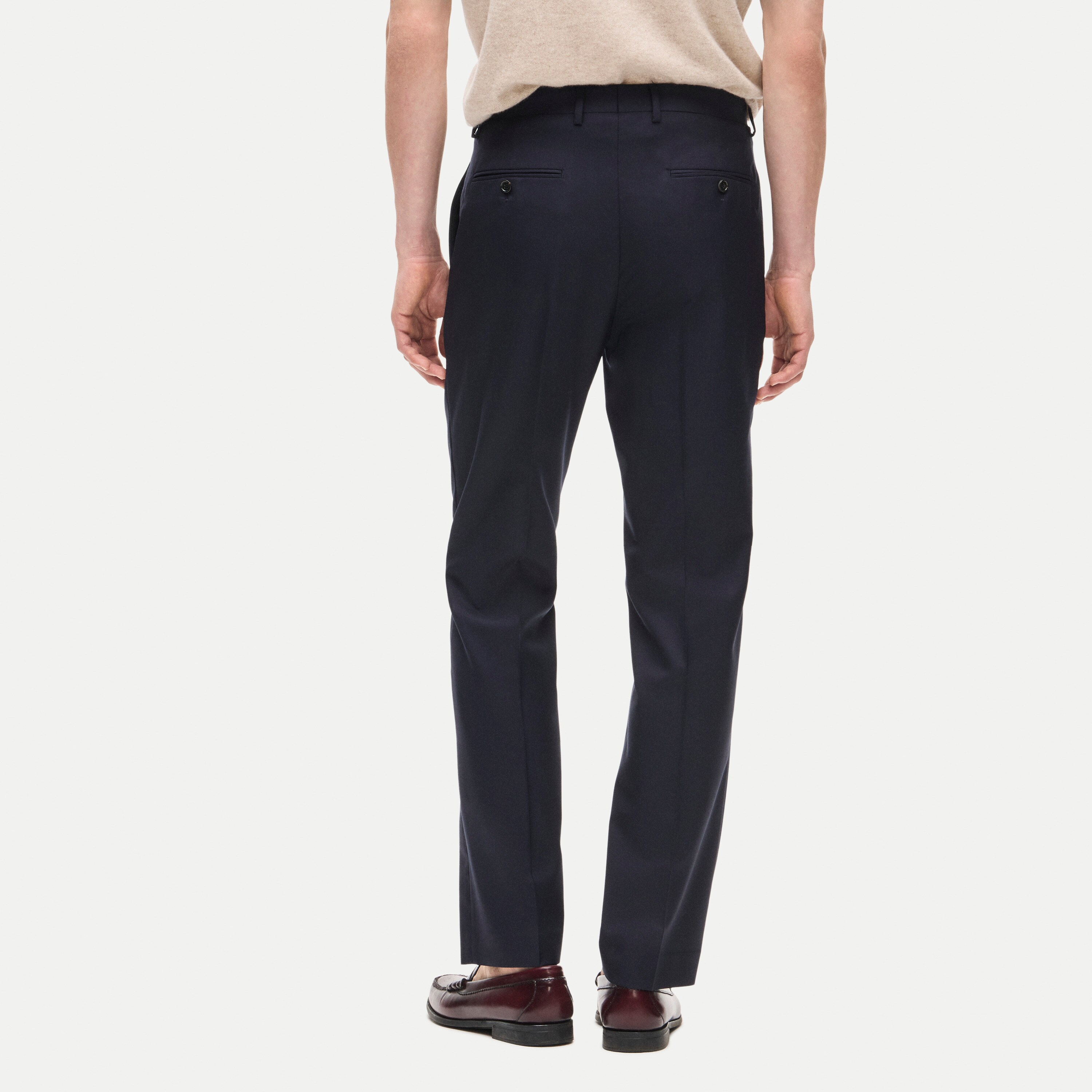 Crosby Classic-fit suit pant in Italian wool