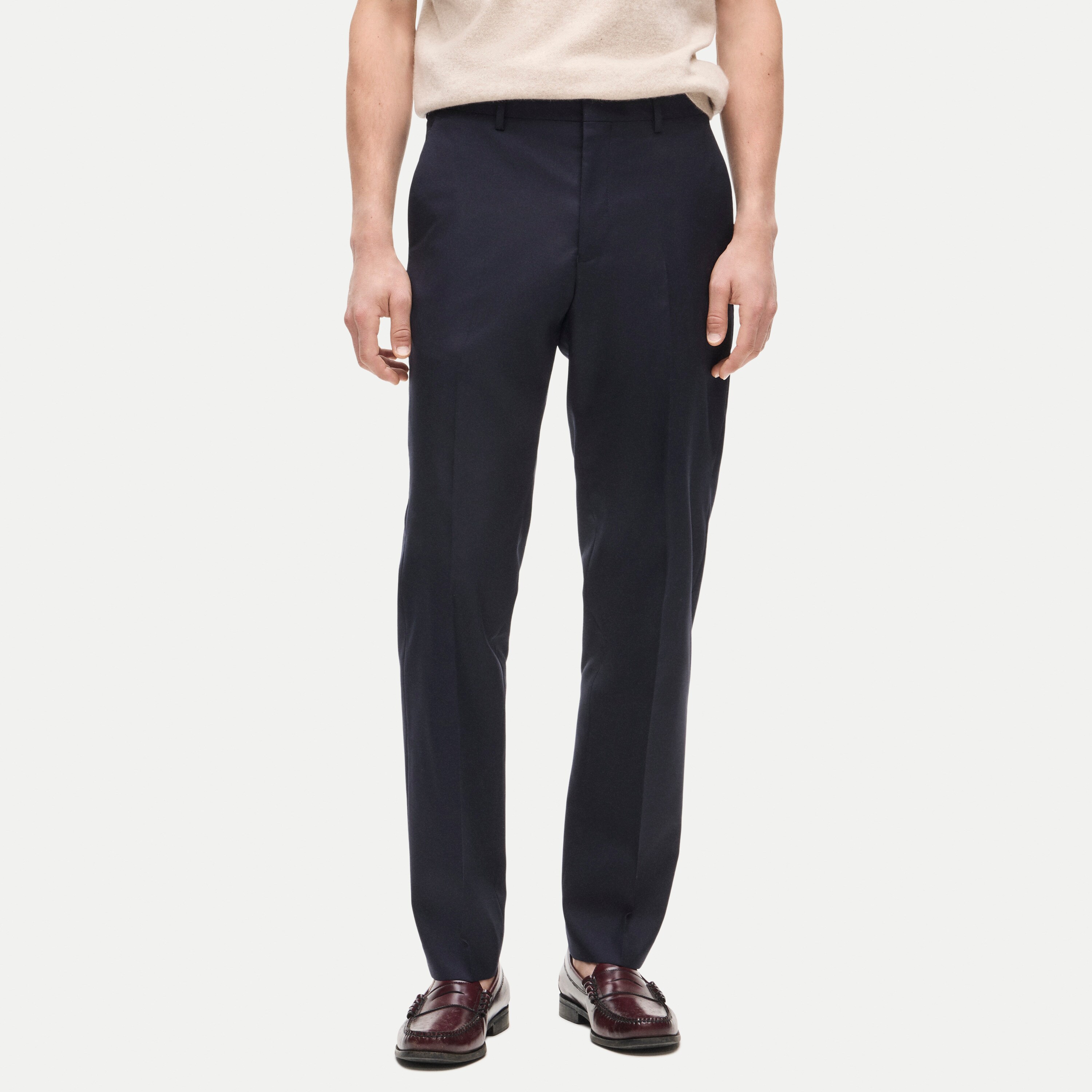 mens Crosby Classic-fit suit pant in Italian wool