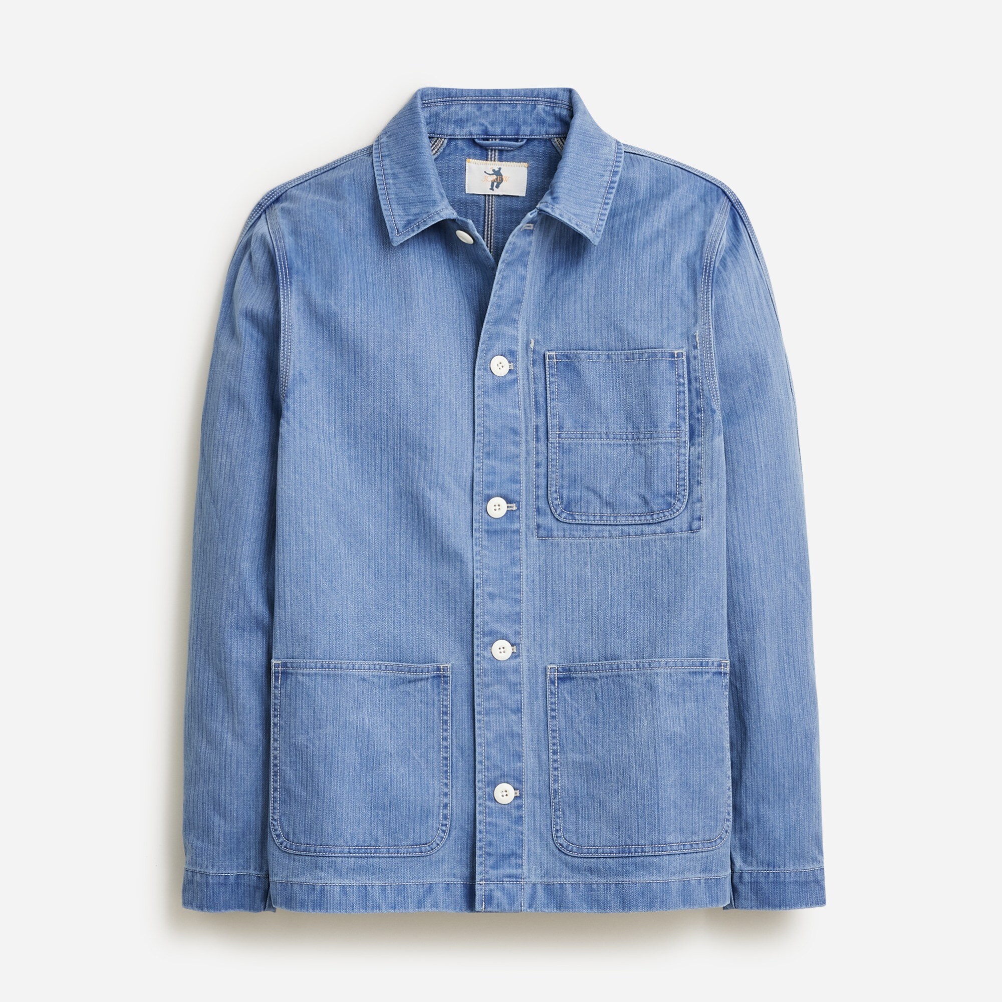 Limited-edition Union LA X J.Crew cotton herringbone chore jacket
