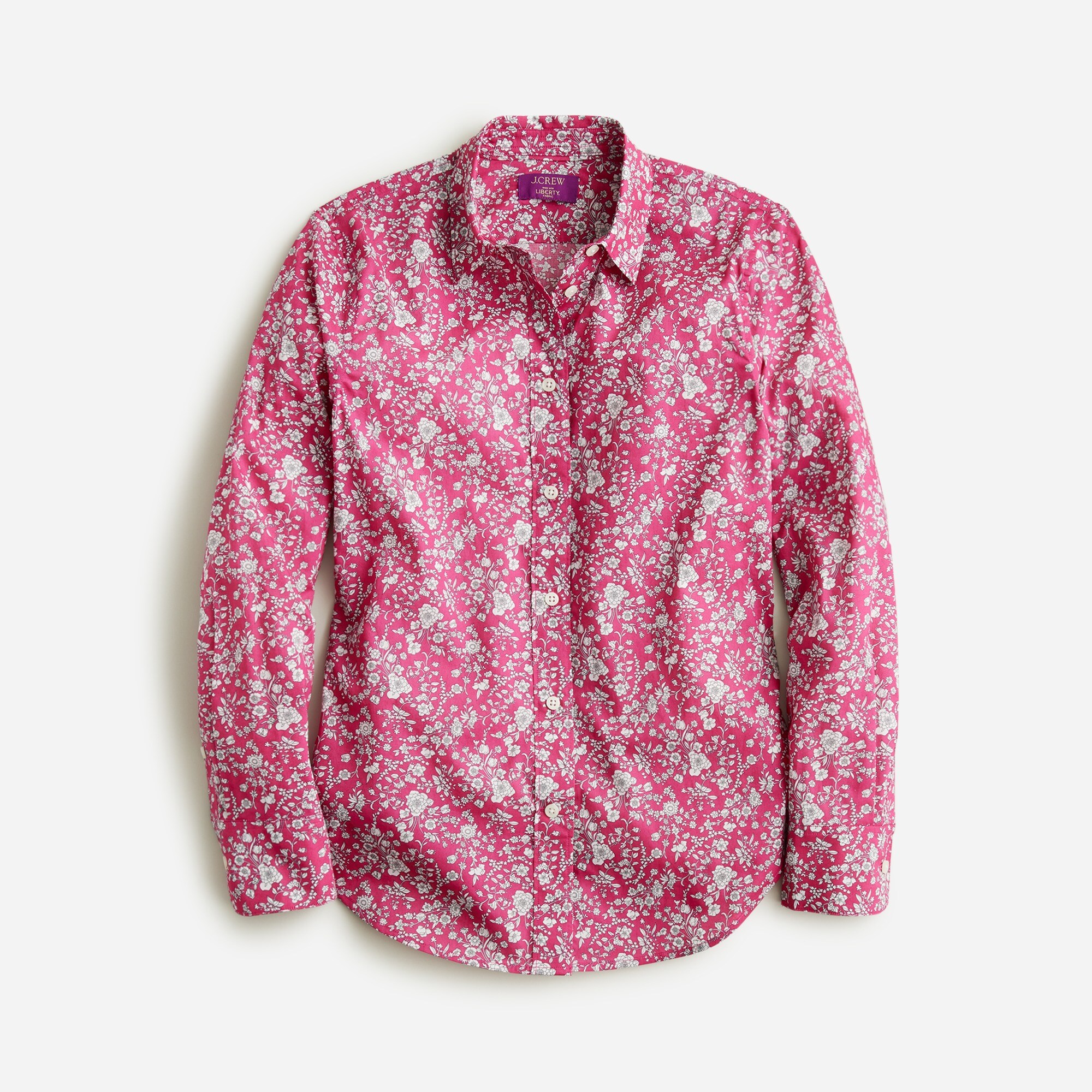 Slim-fit Shirt In Liberty Summer Blooms Fabric For Women | J.Crew