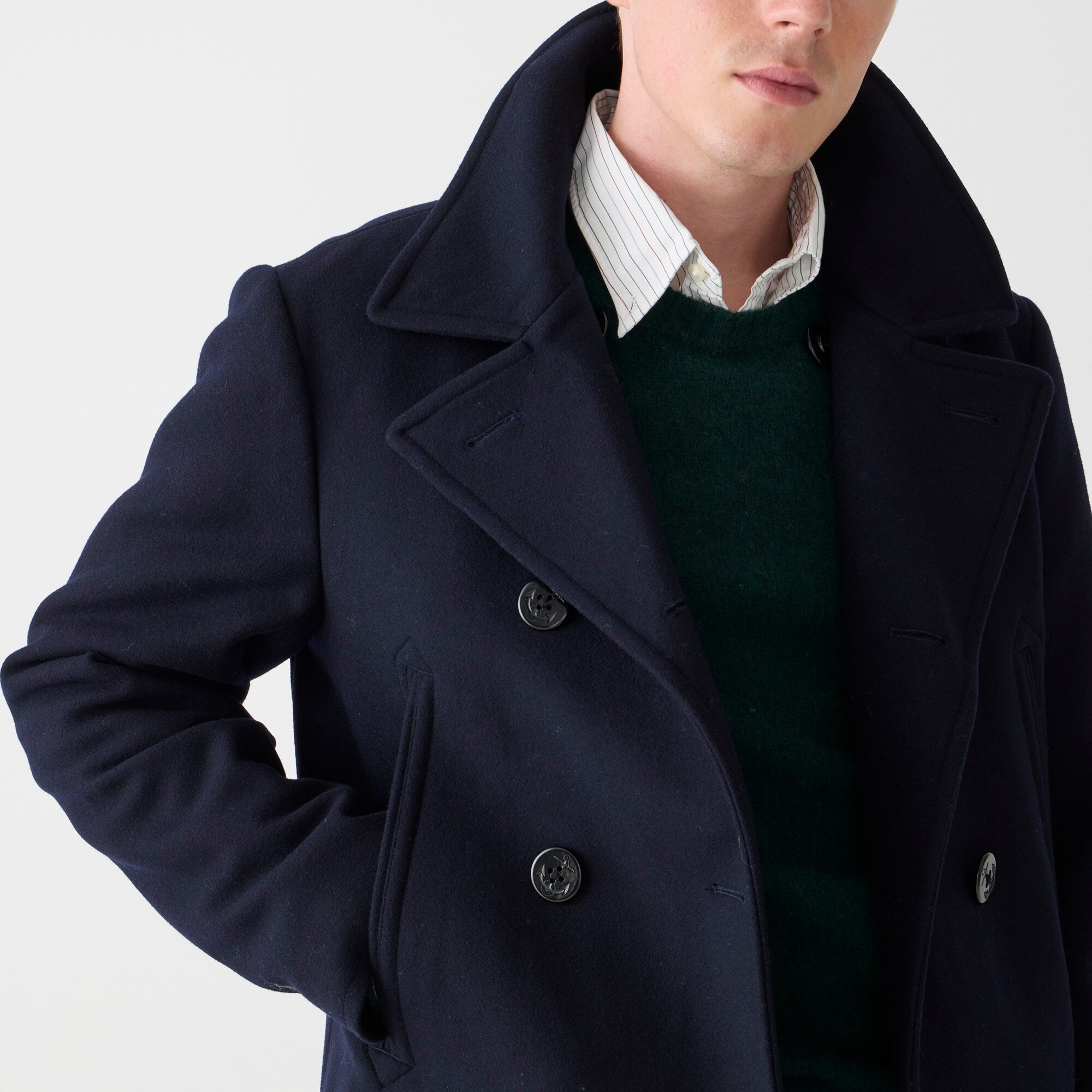 J Crew Peacoat Men