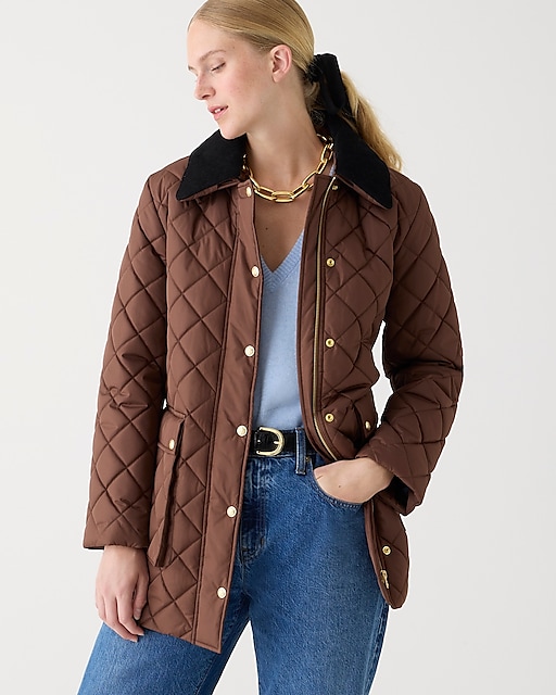 womens Tall heritage quilted Barn Jacket&trade; with PrimaLoft&reg;