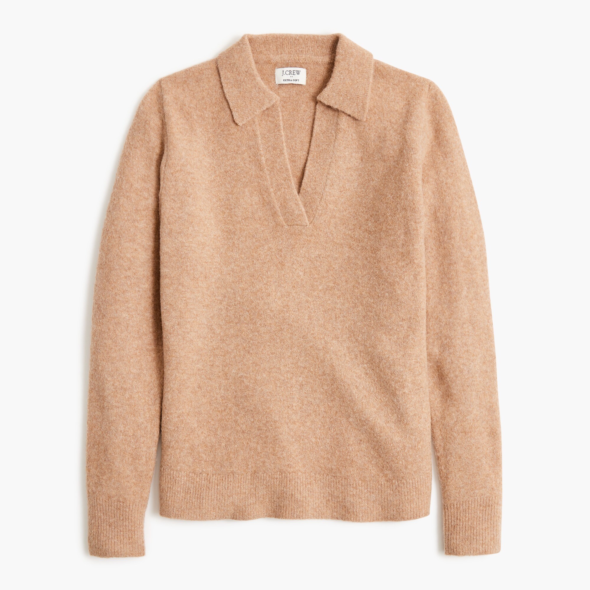 Sweater-polo in extra-soft yarn