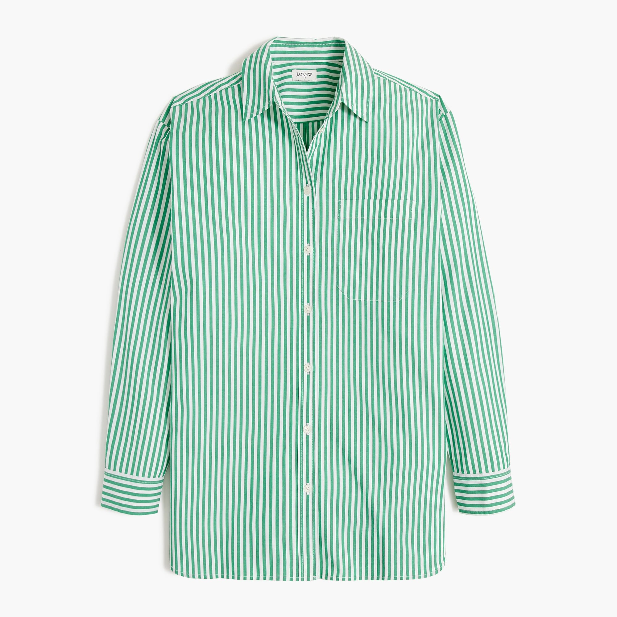relaxed button-up shirt for women