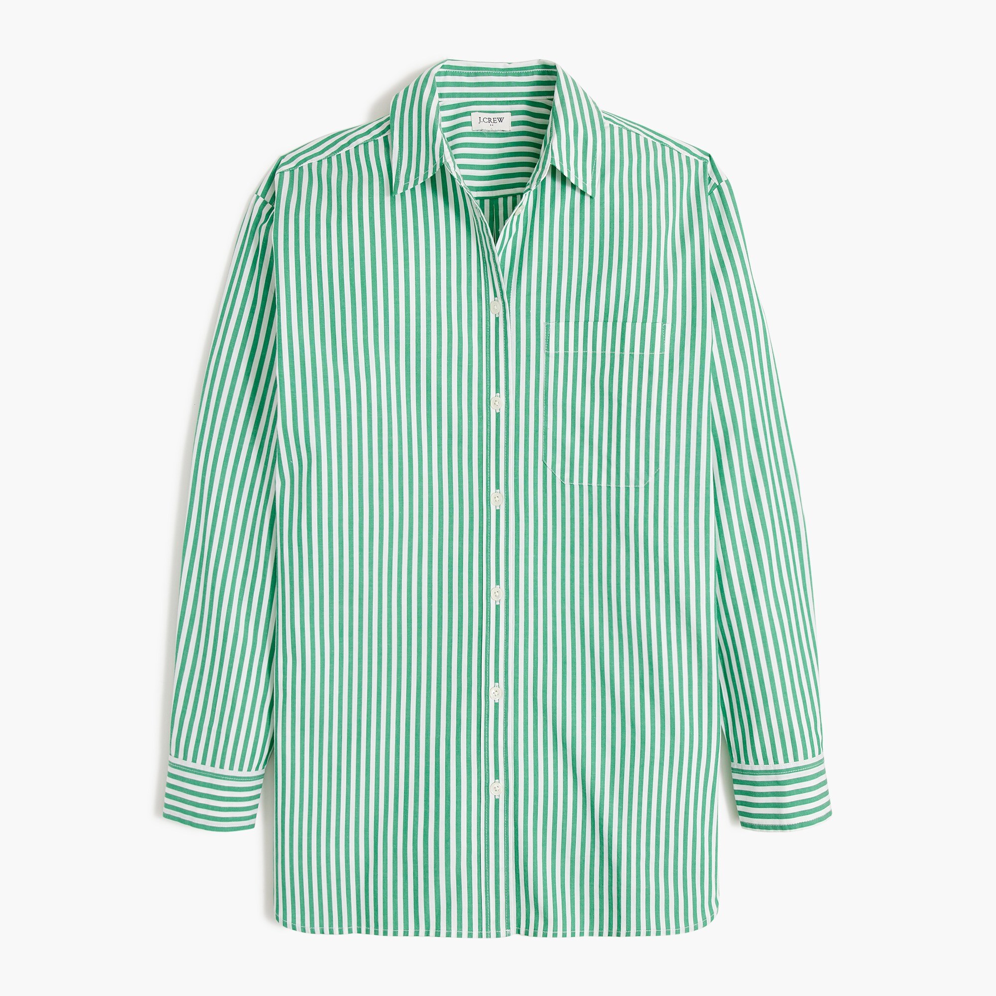 relaxed button-up shirt for women
