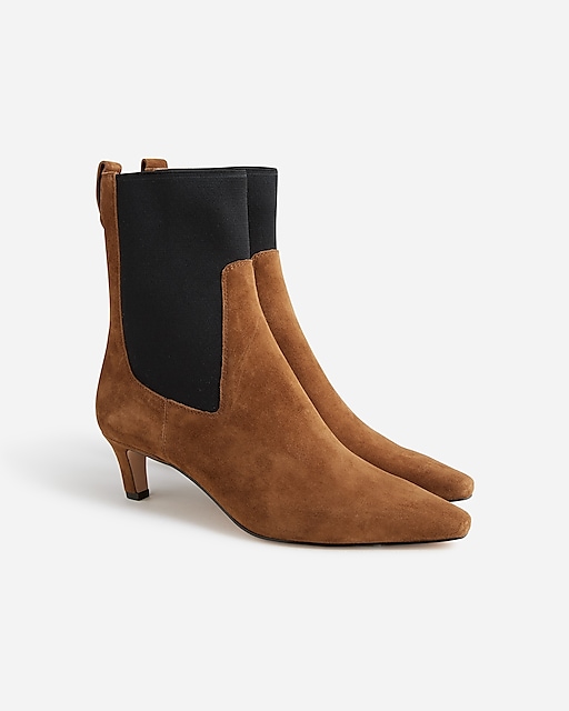 womens Stevie pull-on boots in suede