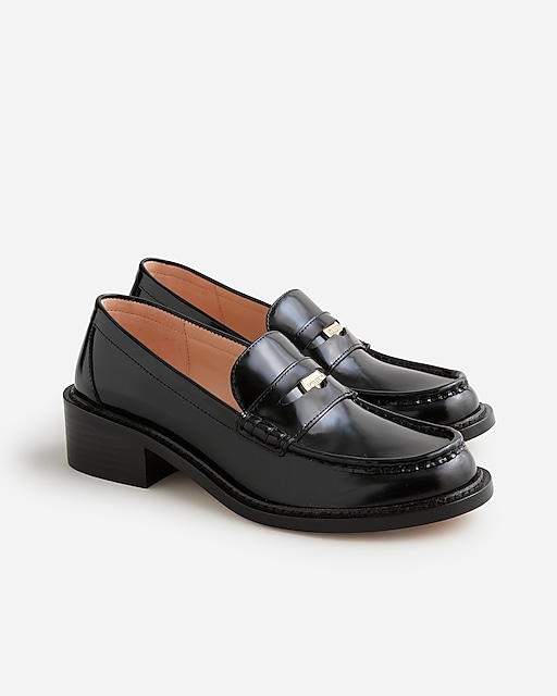  Coin loafers in spazzolato leather