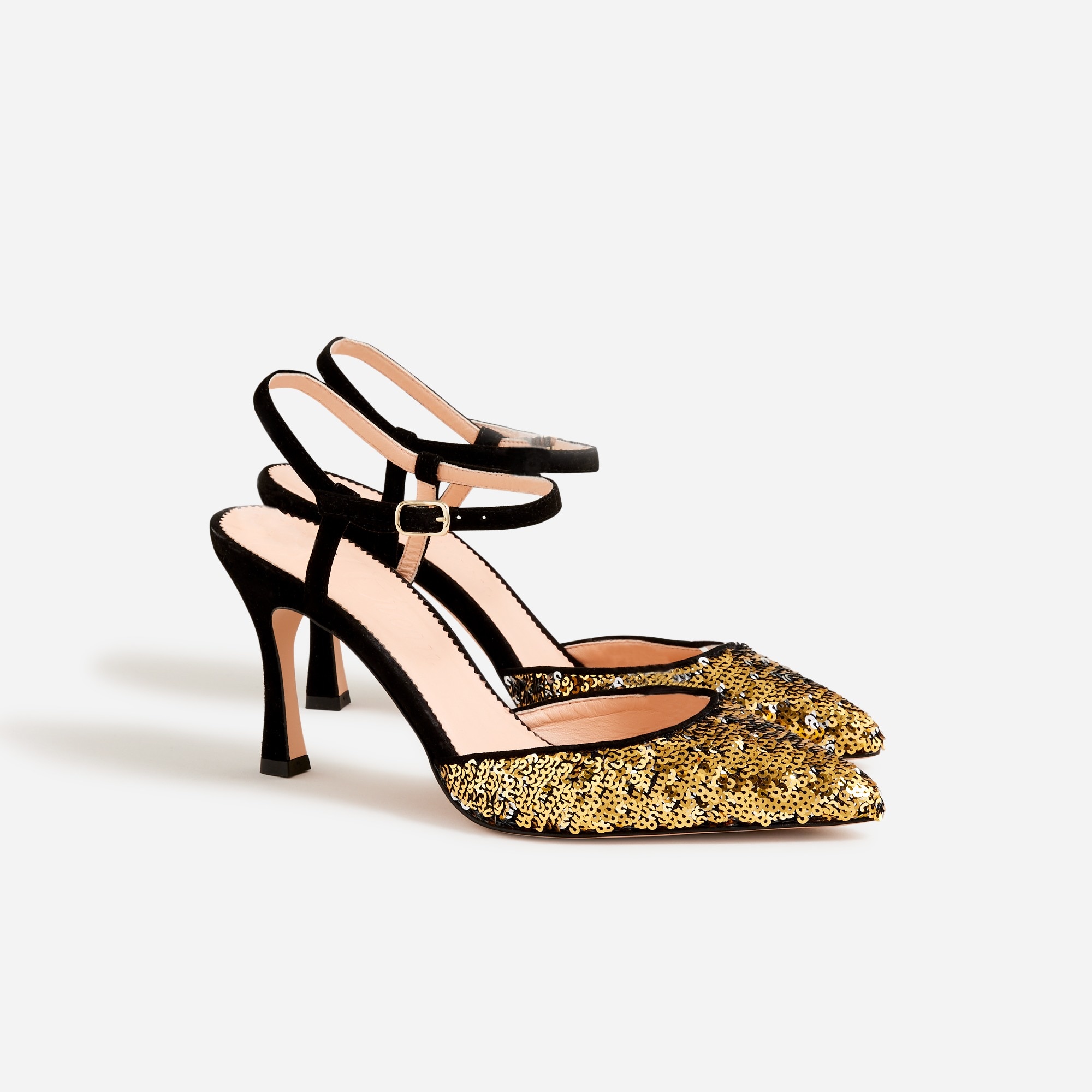Elsie made-in-Italy sequin pumps
