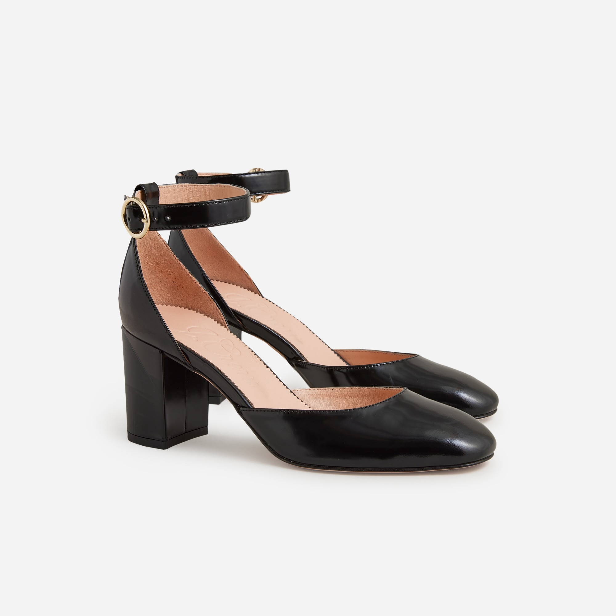 womens Maisie ankle-strap heels in leather