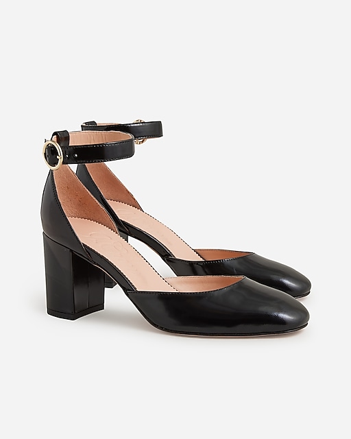 womens Maisie ankle-strap heels in leather