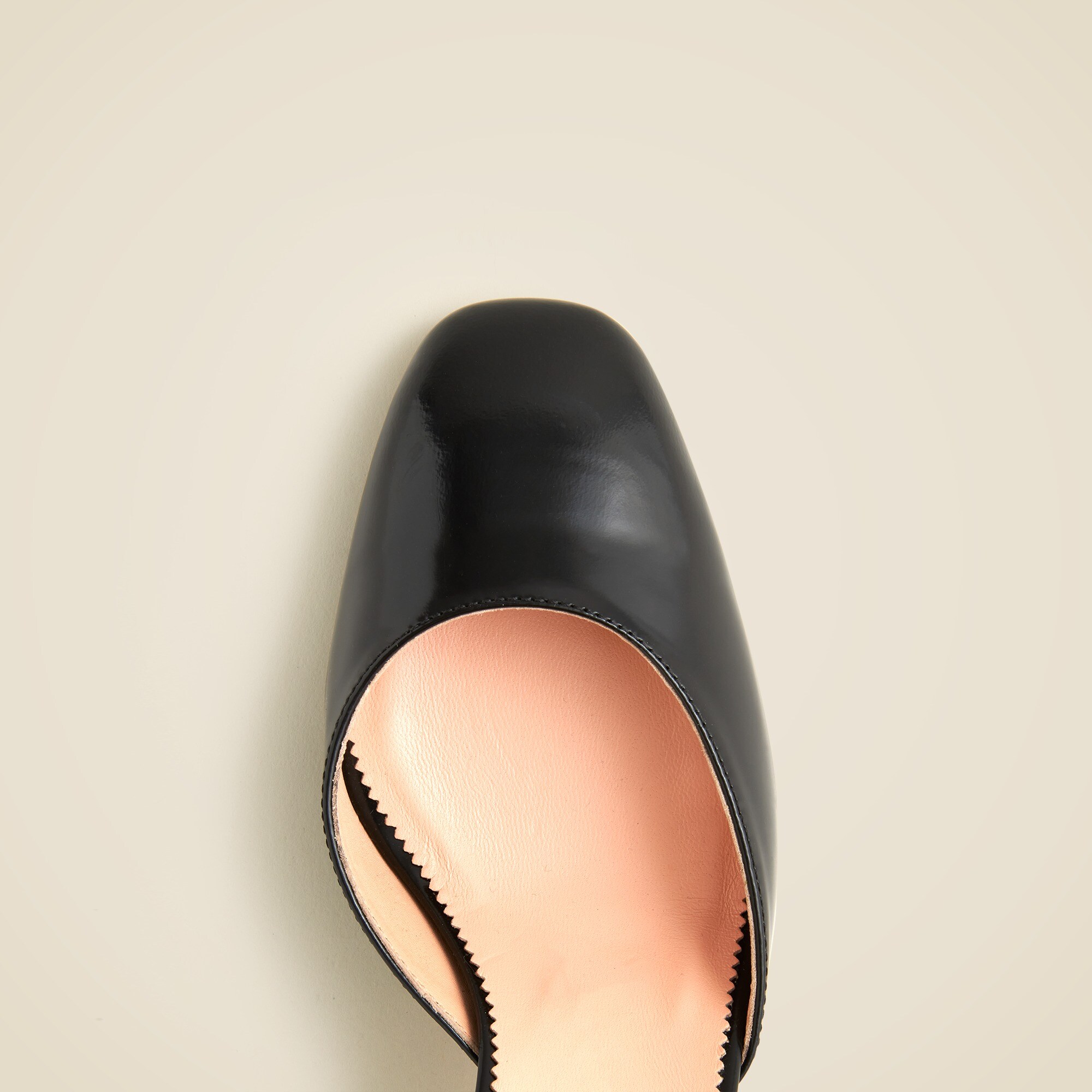 Maisie ankle-strap heels in leather