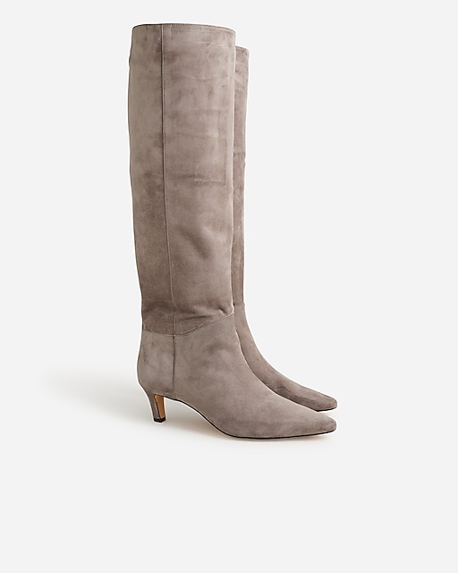 womens Stevie knee-high boots in suede