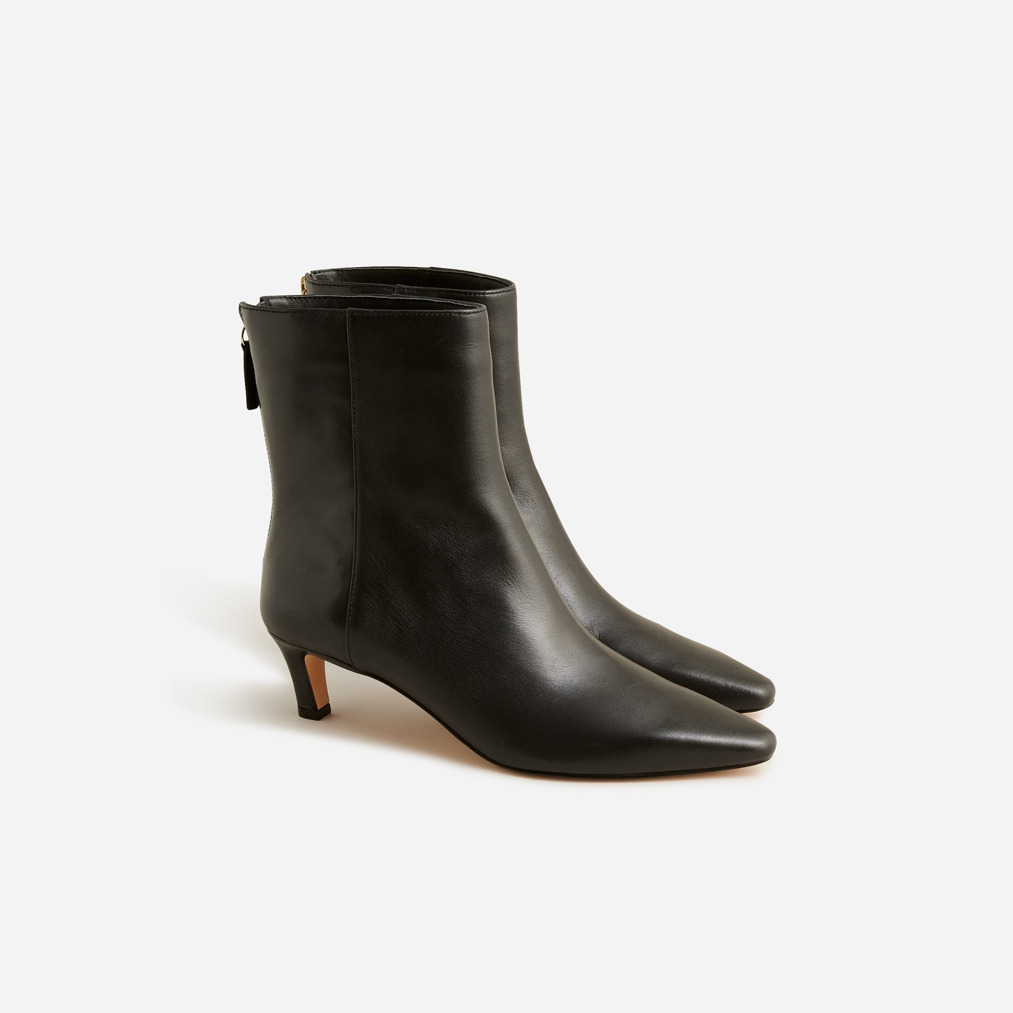 J.Crew: Stevie Ankle Boots In Leather For Women