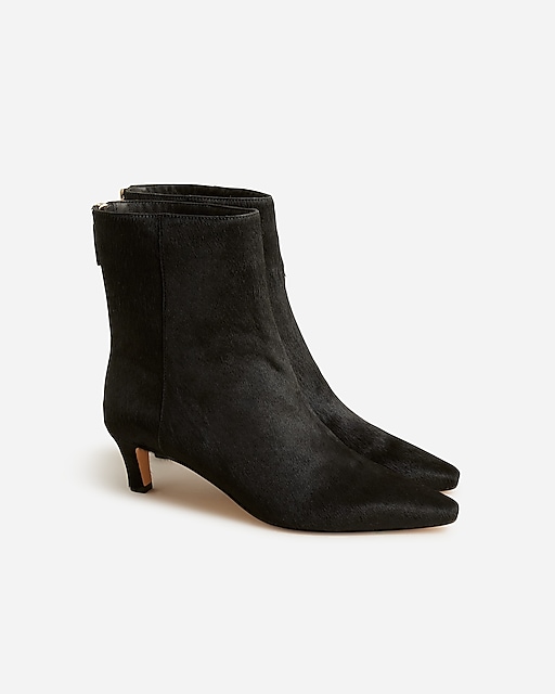 womens Stevie ankle boots in calf hair