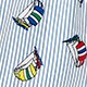 Printed boxers STRIPE SAILBOAT WHITE M