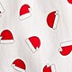 Printed boxers SANTA HAT WHITE RED