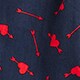 Printed boxers HEART ARROW NAVY RED