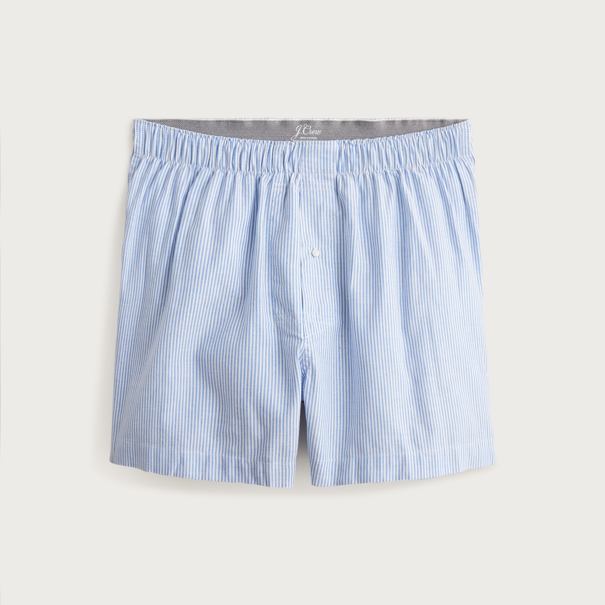 Boxer short in Broken-in organic cotton oxford