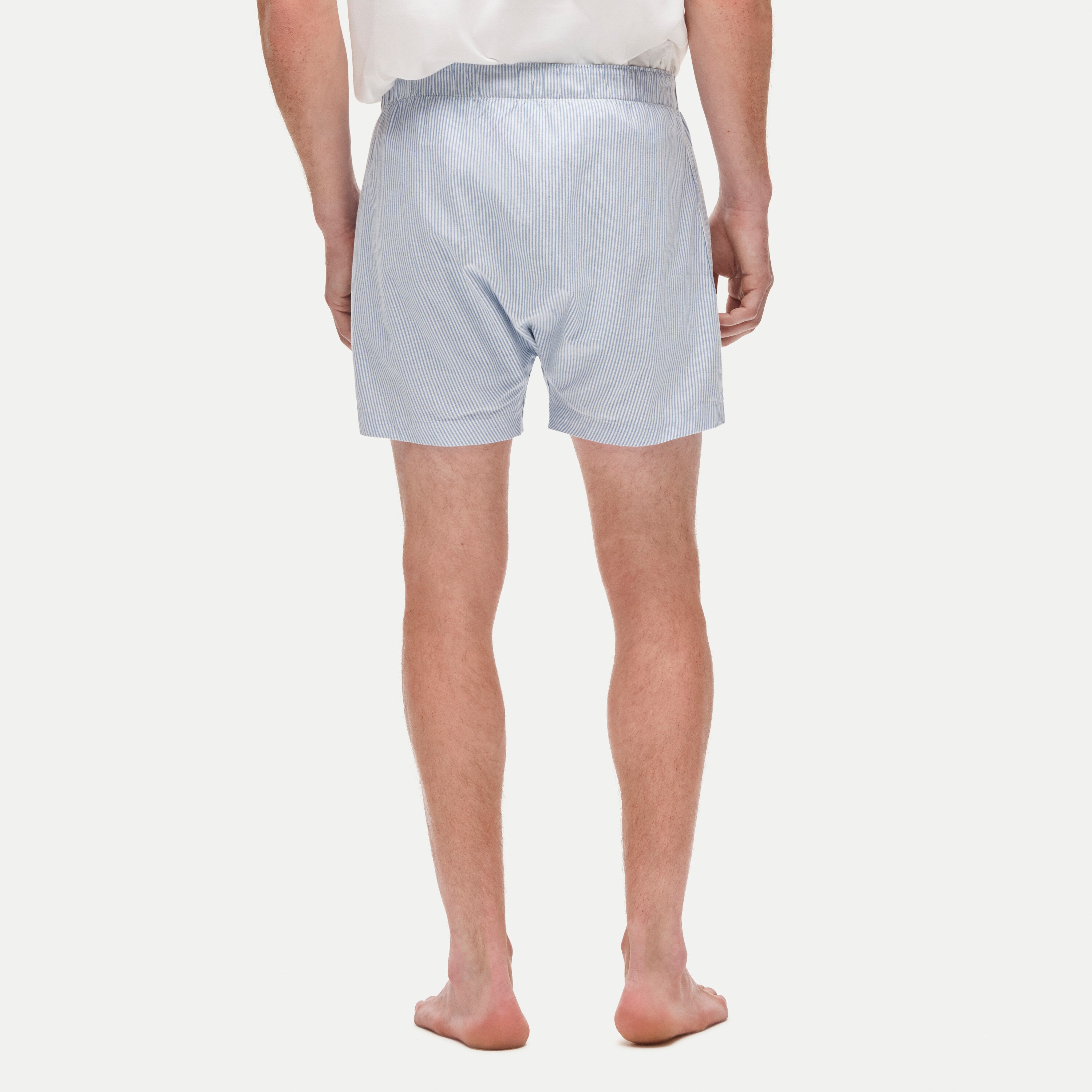 Boxer short in Broken-in organic cotton oxford