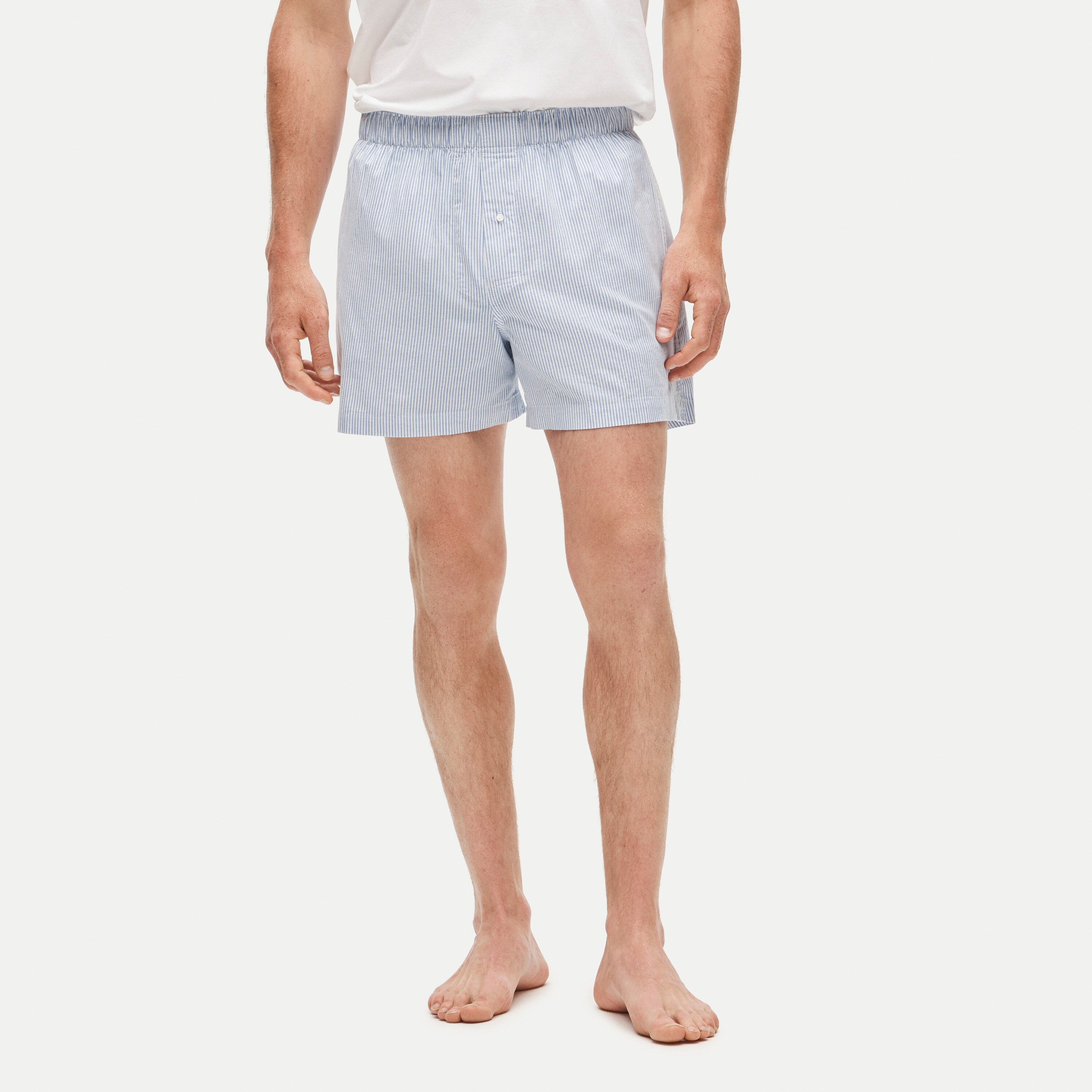 Boxer short in Broken-in organic cotton oxford