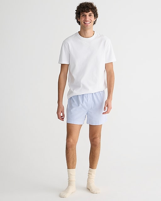 mens Boxer shorts in Broken-in organic cotton oxford