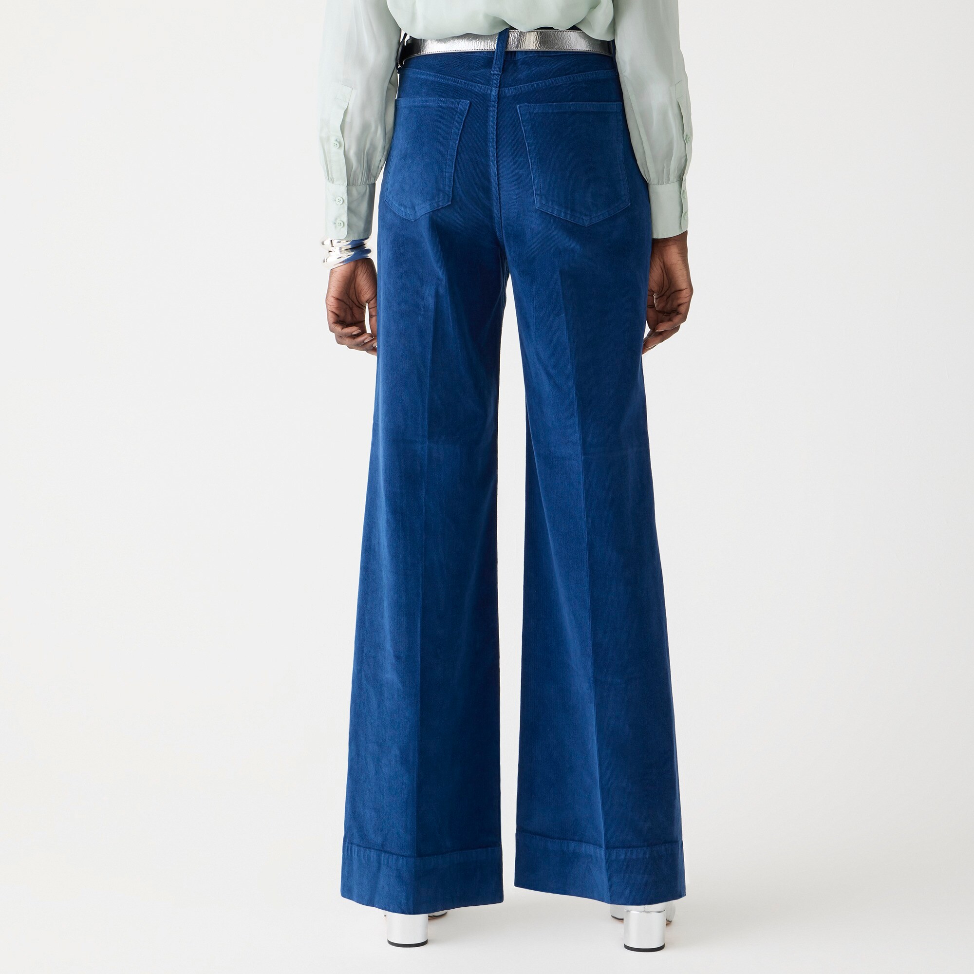 J.Crew: Wide-leg Corduroy Trouser For Women